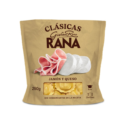 Ravioli jamon/queso Rana 250g La Despensa