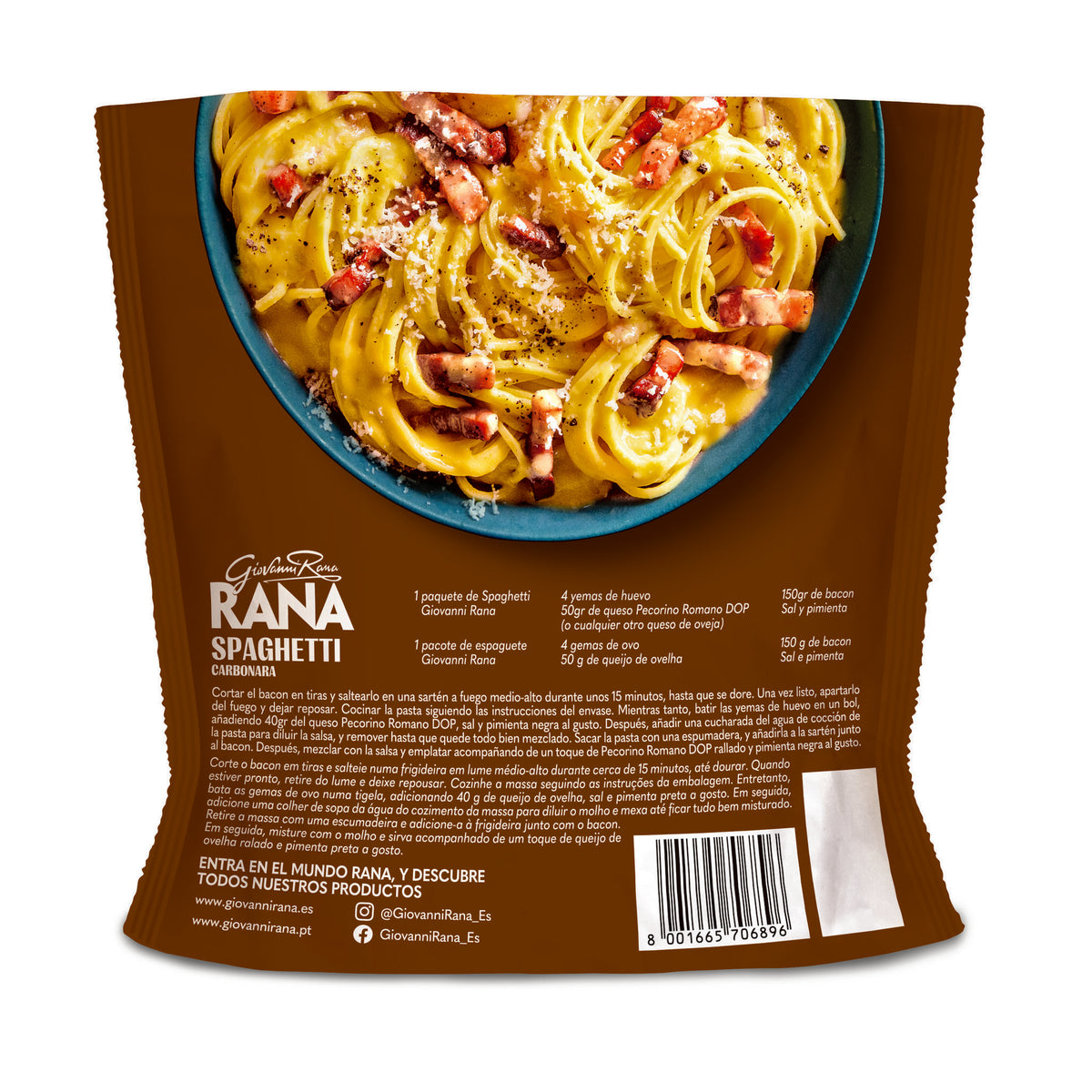 Spaguetti al huevo Rana 250g