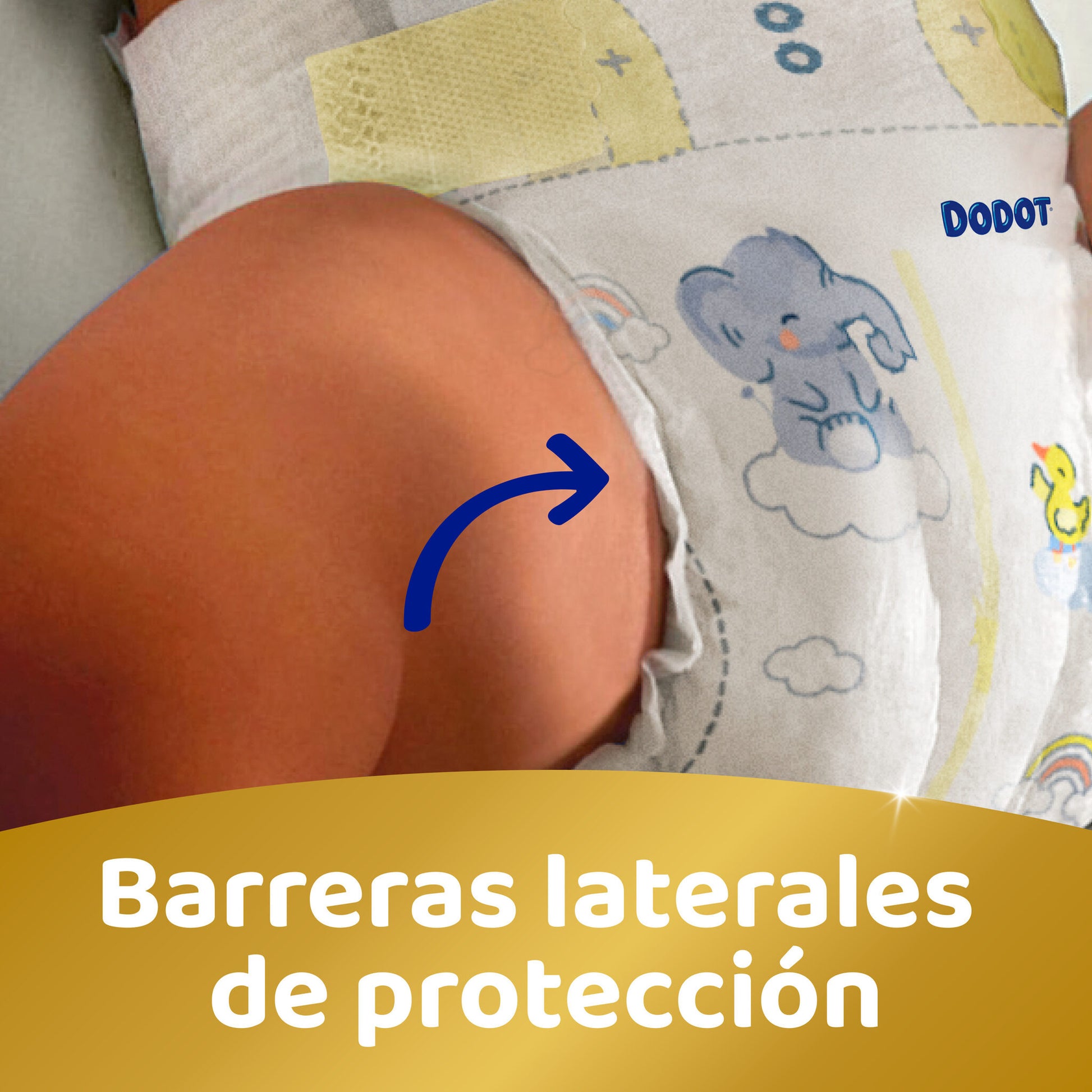Pañal sensitive  t3 6-10kg Dodot 56u