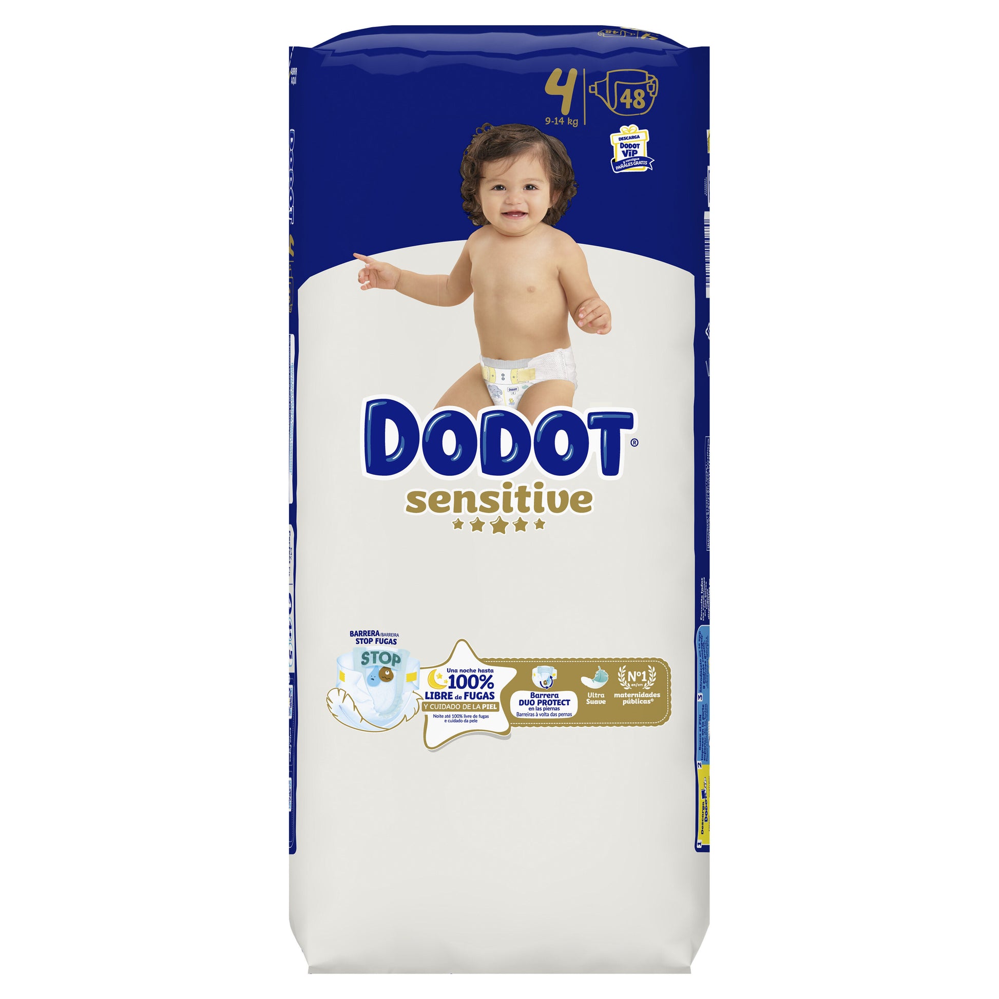 Pañal gateo 9-14 kg t4 Dodot 48u