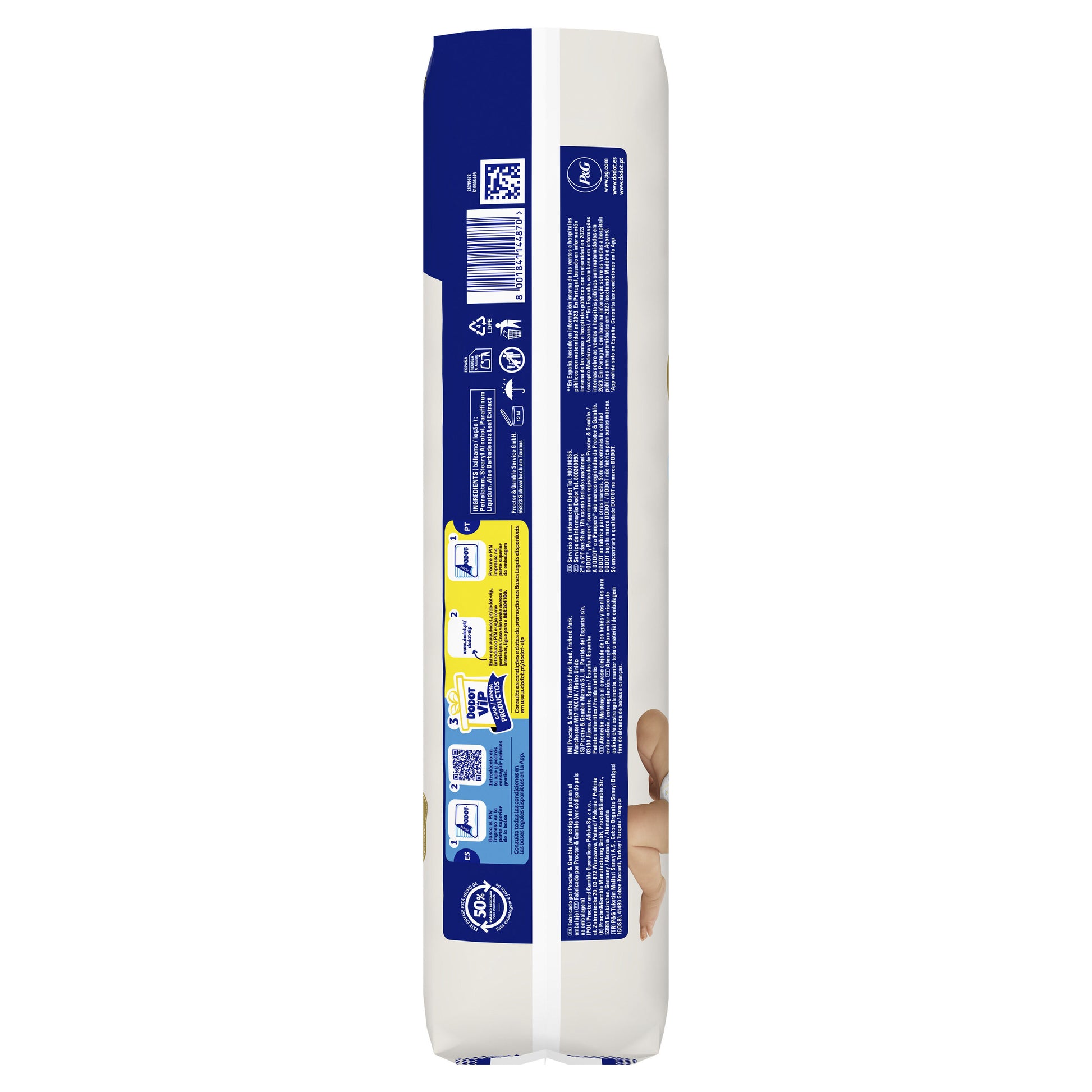 Pañal gateo 9-14 kg t4 Dodot 48u