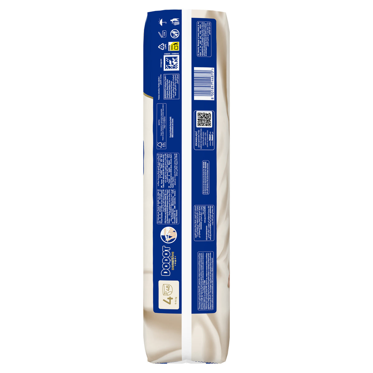 Pañal gateo 9-14 kg t4 Dodot 48u