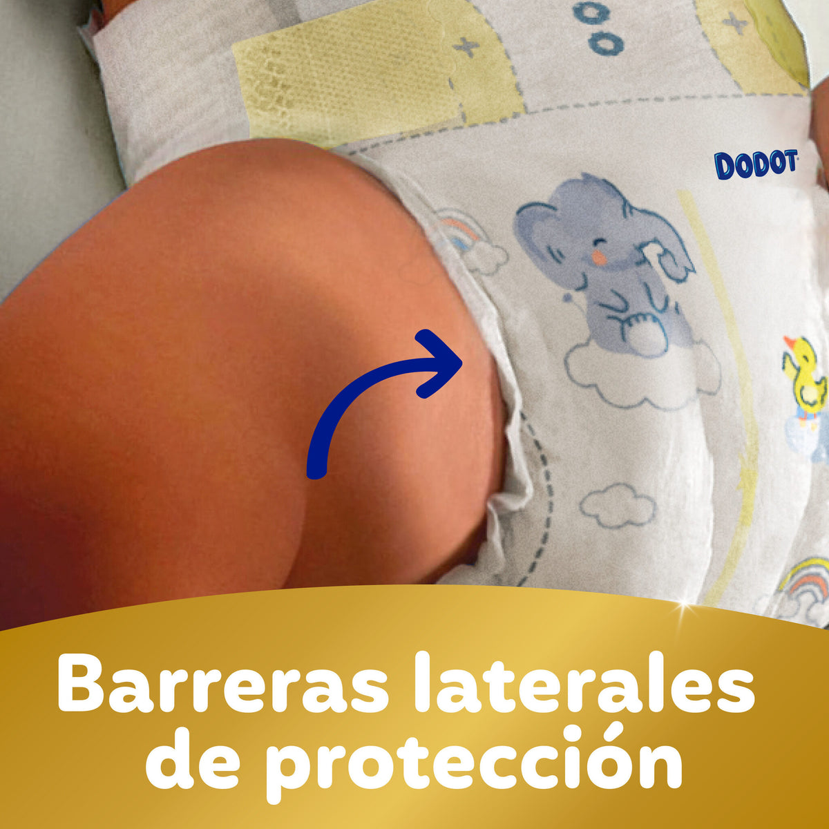 Pañal gateo 9-14 kg t4 Dodot 48u