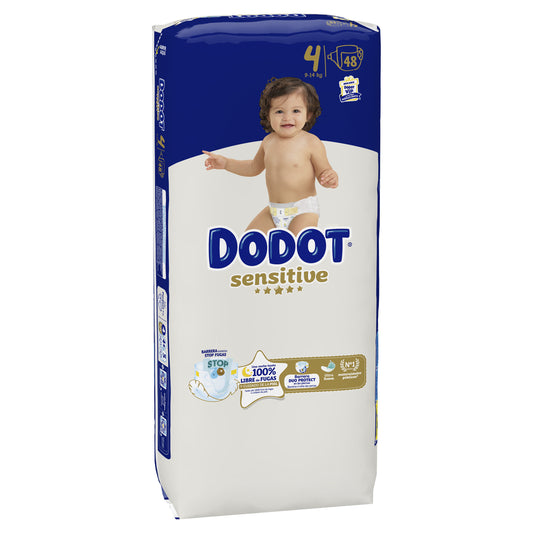 Pañal gateo 9-14 kg t4 Dodot 48u La Despensa