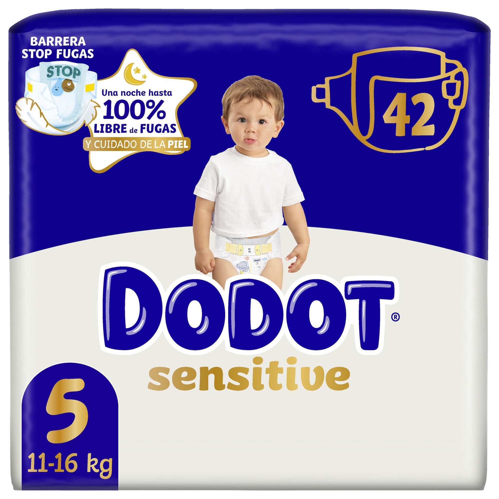Pañal sensitive t5 Dodot 42u