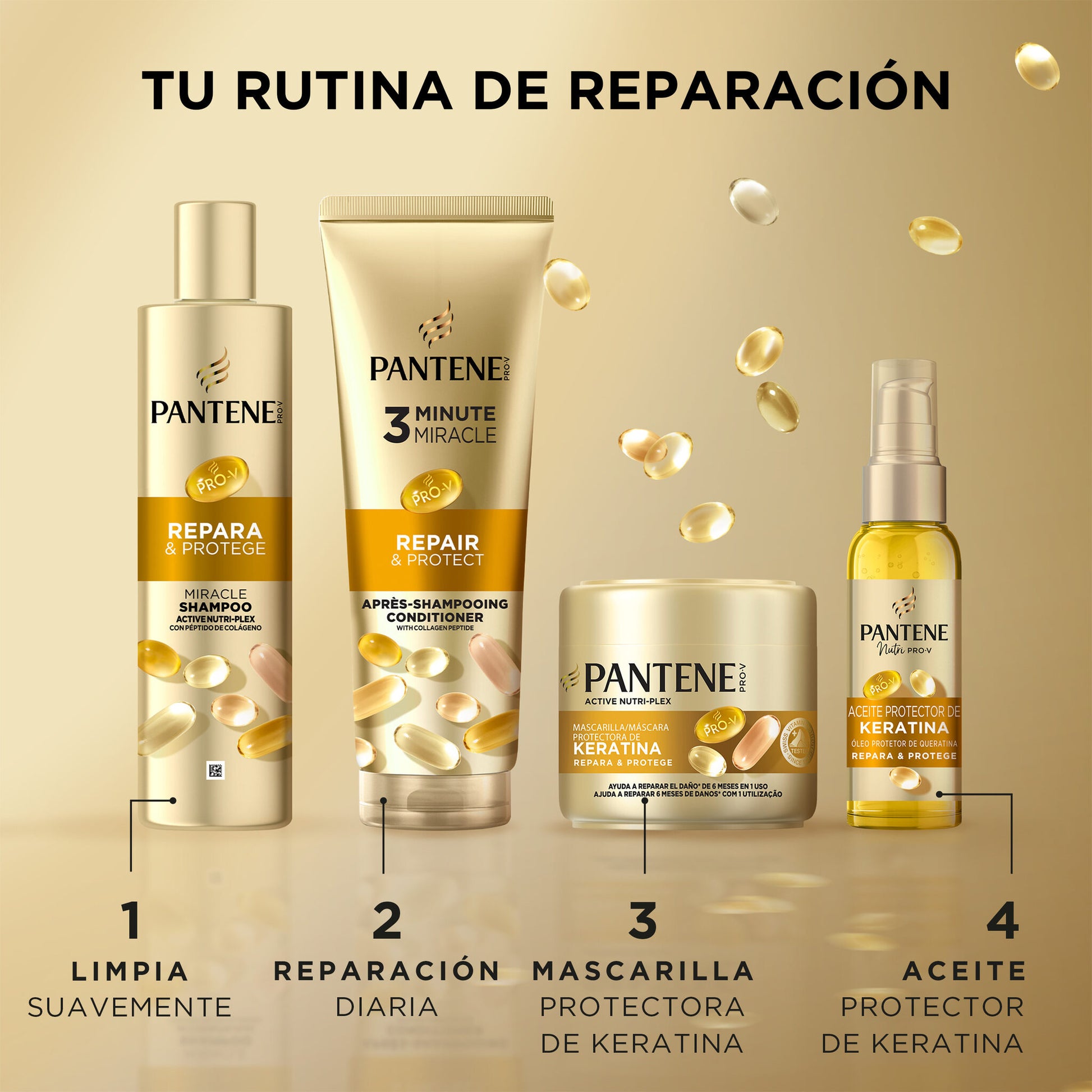 Tratamiento aceite argan repara & protege Pantene 100ml