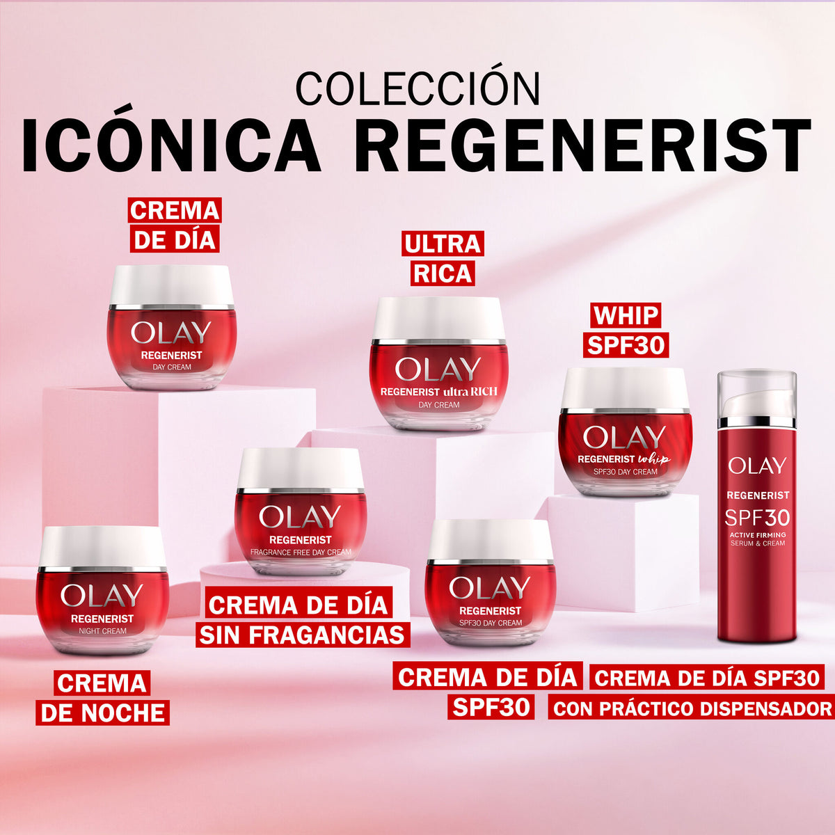 Crema dia regenerist 3 áreas Olay 50ml