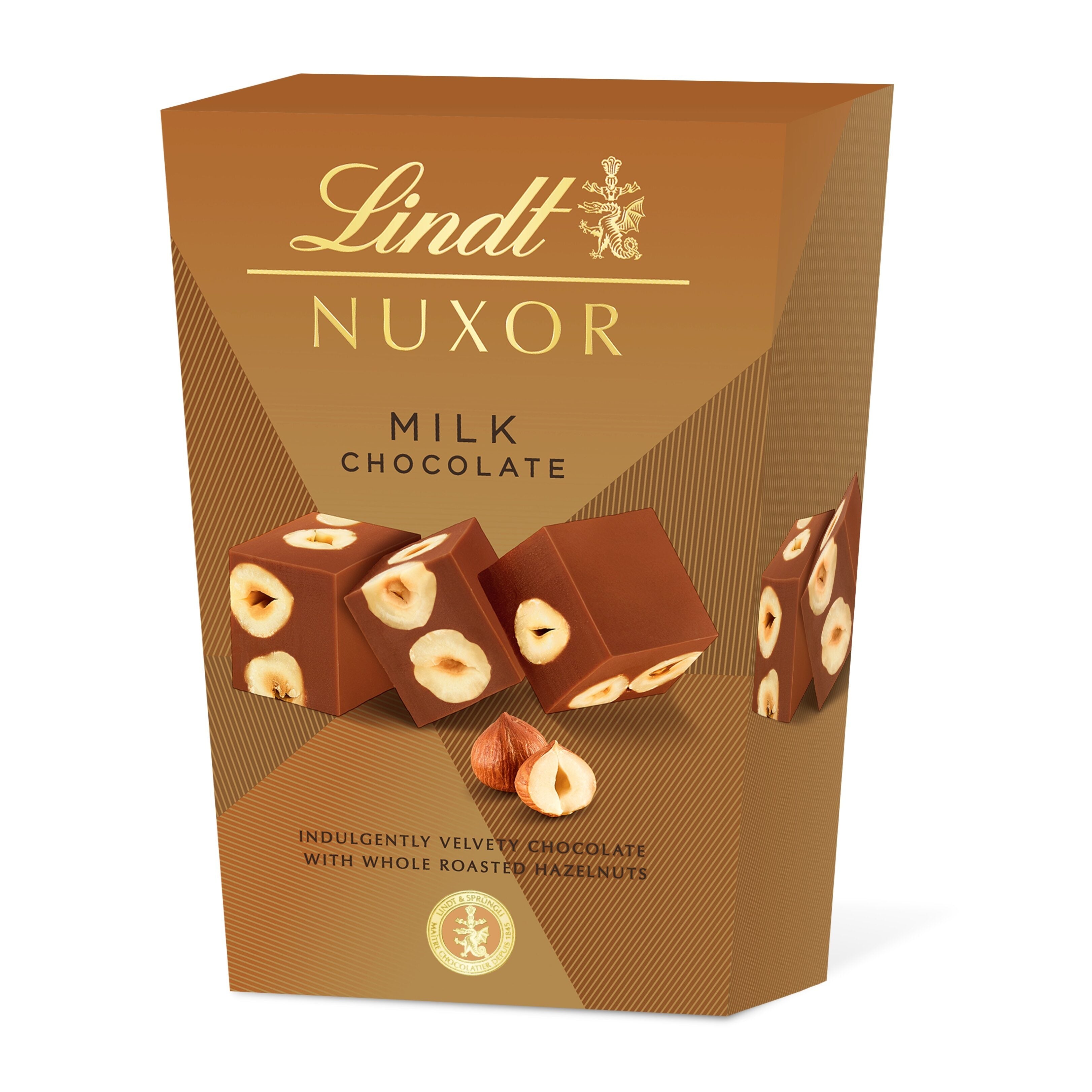Bombones nuxor c/leche Lindt 150g