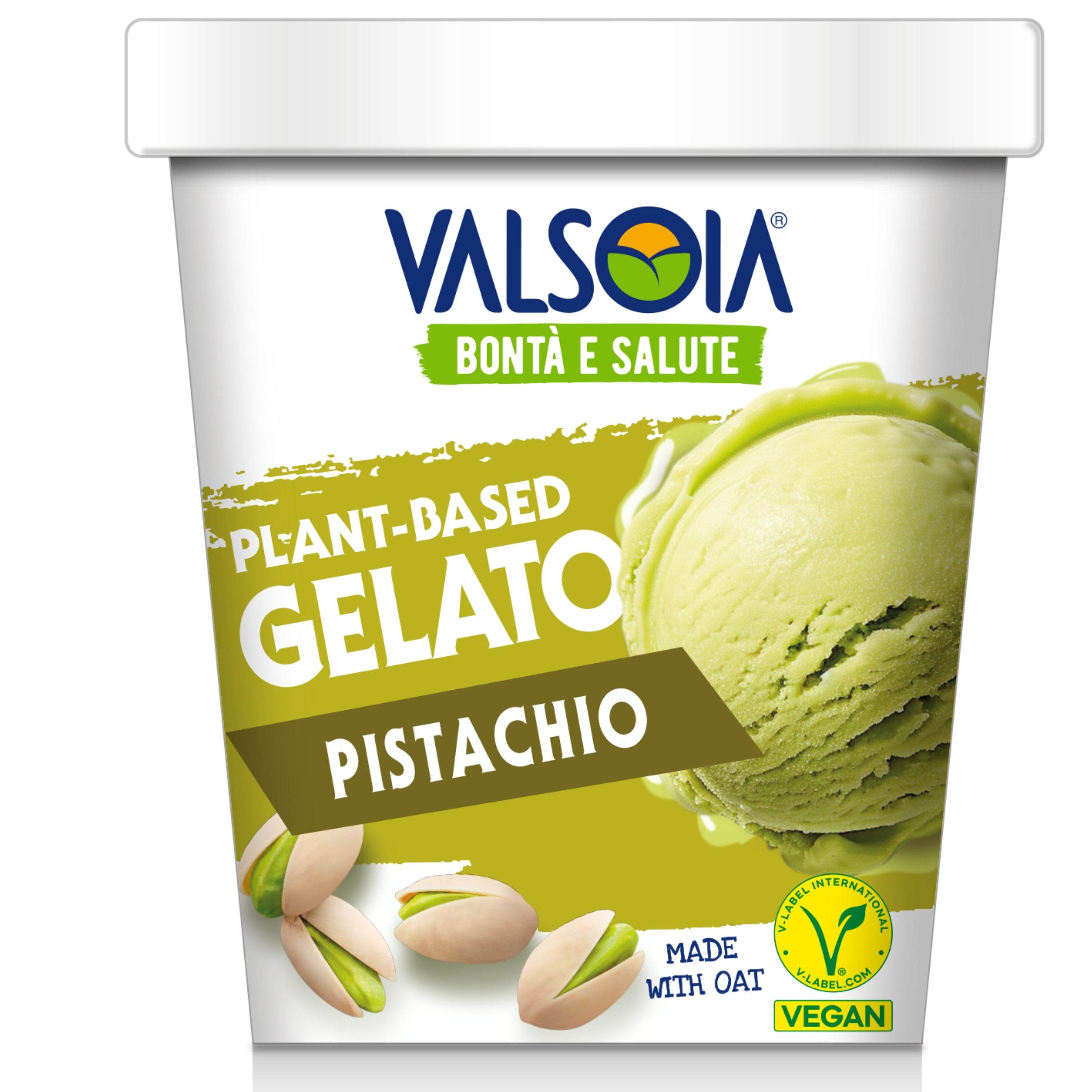 Tarrina pistacho de avena Valsoia 300g