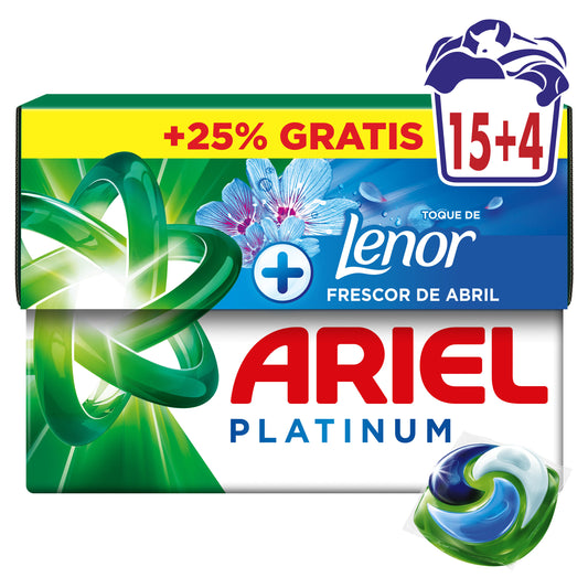 Detergente cápsula active 3en1 pods Ariel 19d La Despensa
