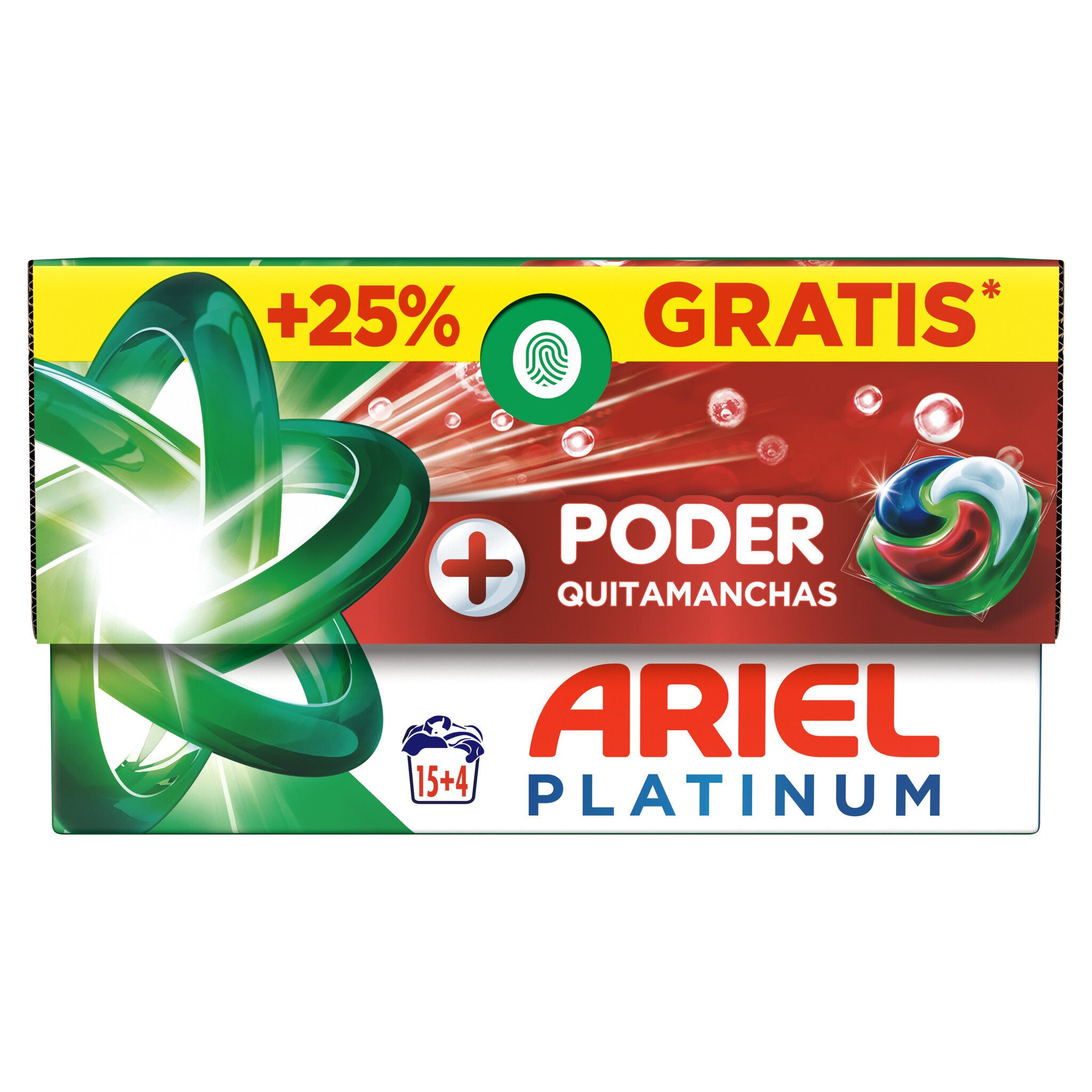 Detergente capsulas ultra oxi Ariel all in 1 19d