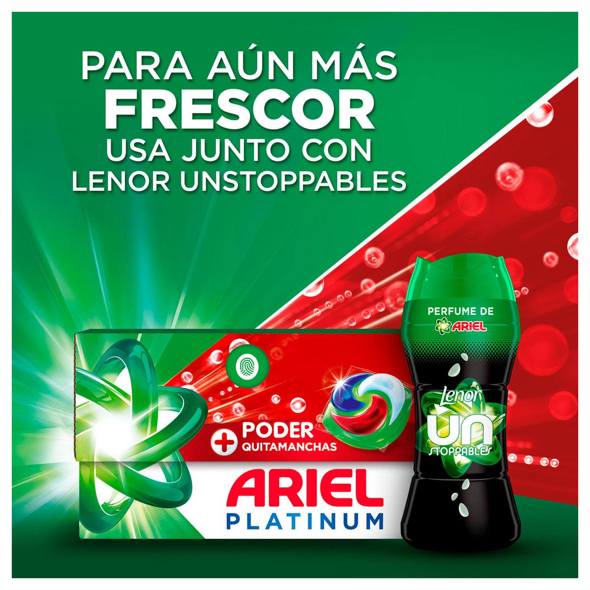 Detergente capsulas ultra oxi Ariel all in 1 19d
