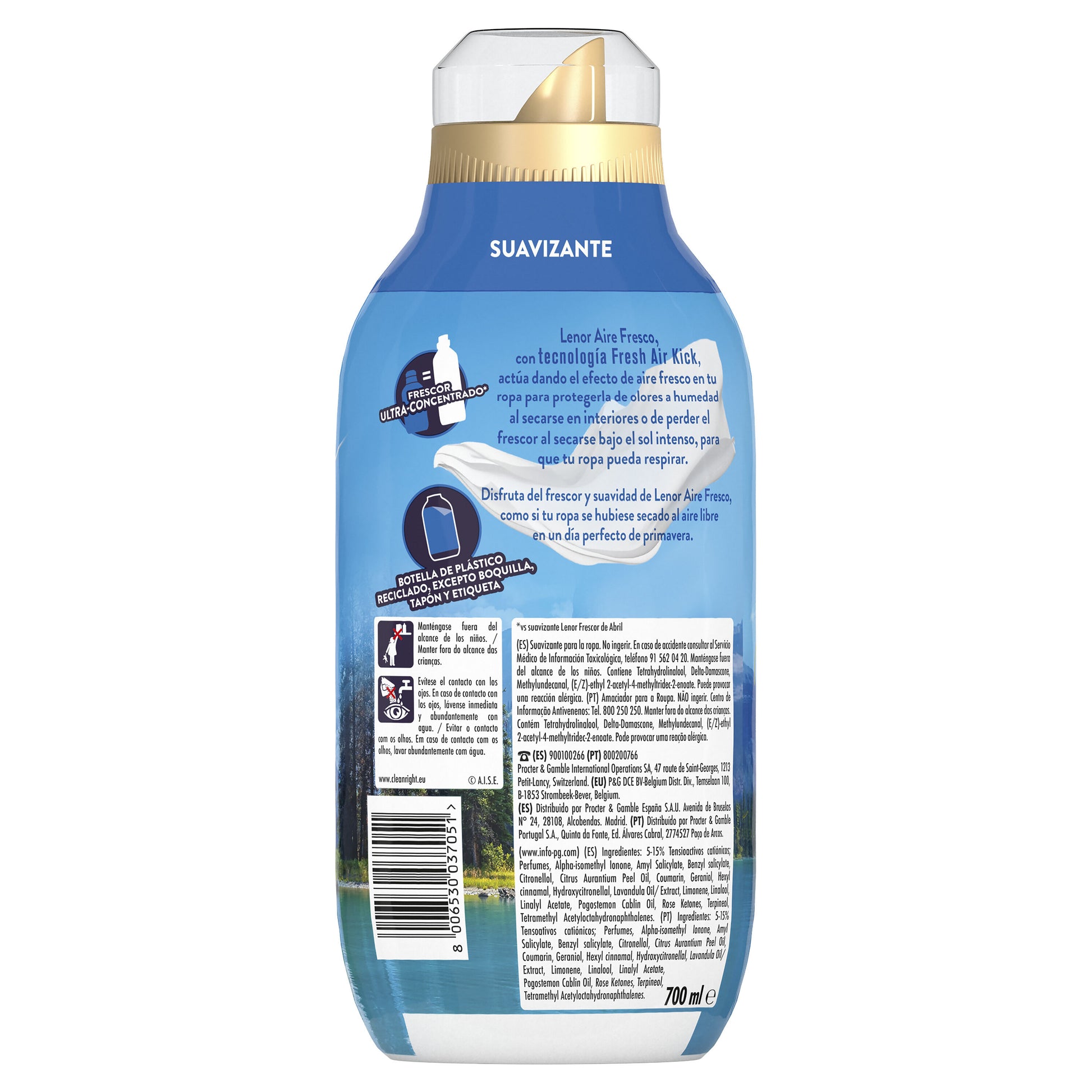 Suavizante concentrado alpine fresh Lenor 50c
