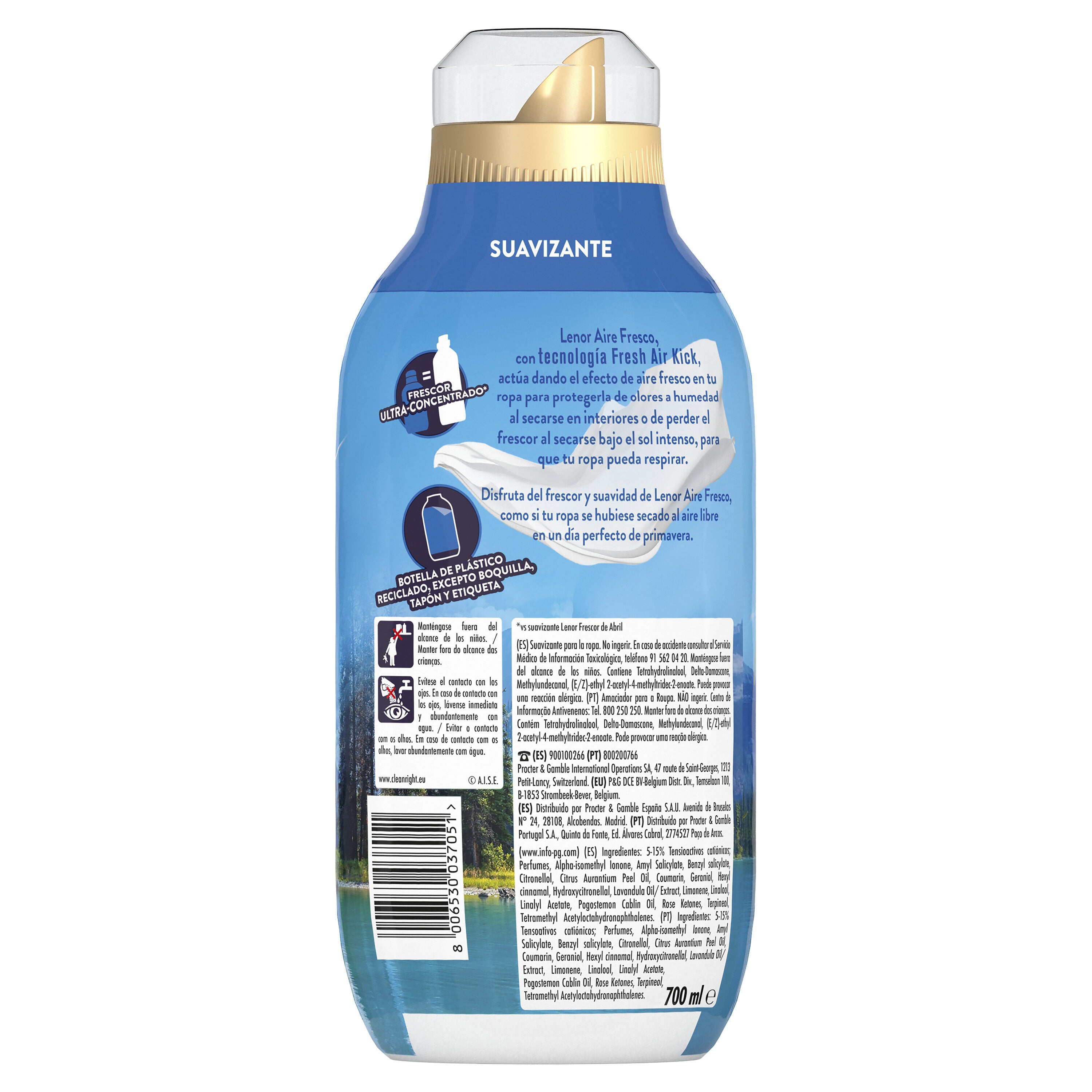 Suavizante concentrado alpine fresh Lenor 50c