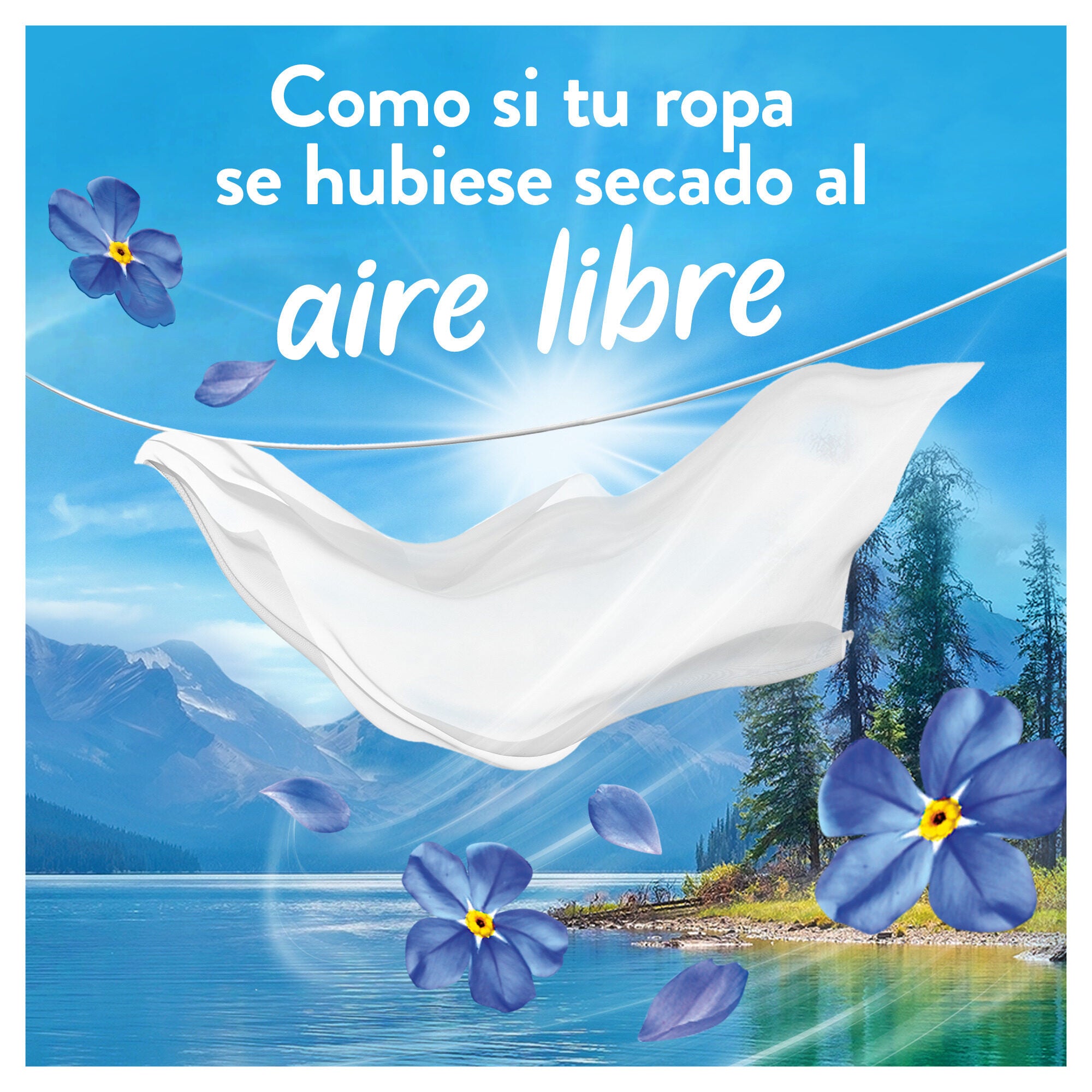 Suavizante concentrado alpine fresh Lenor 50c