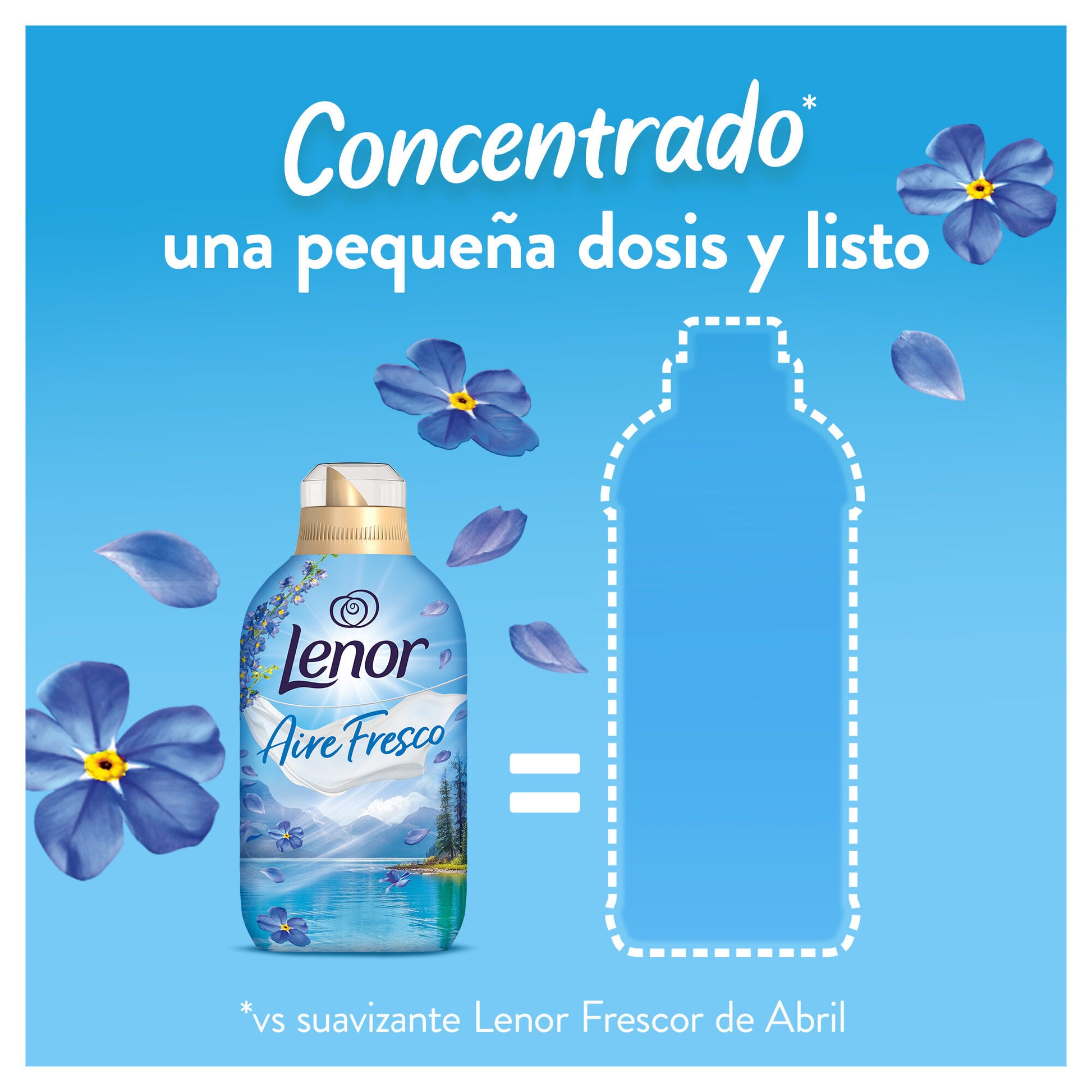 Suavizante concentrado alpine fresh Lenor 50c