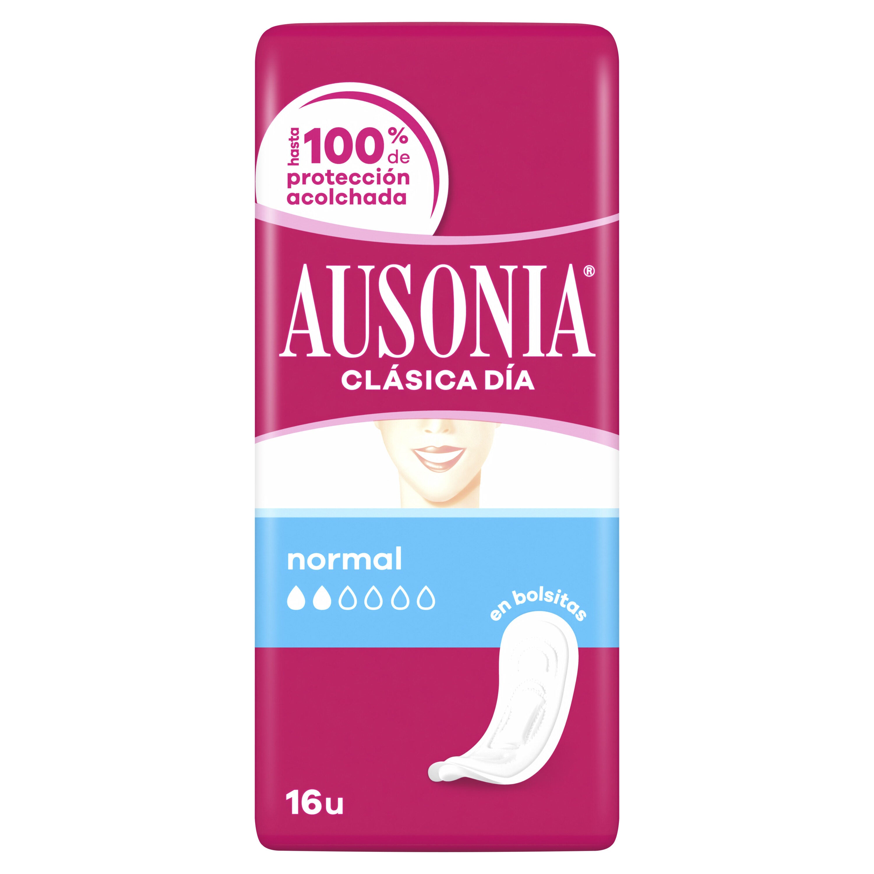Compresas gruesa Ausonia 16u