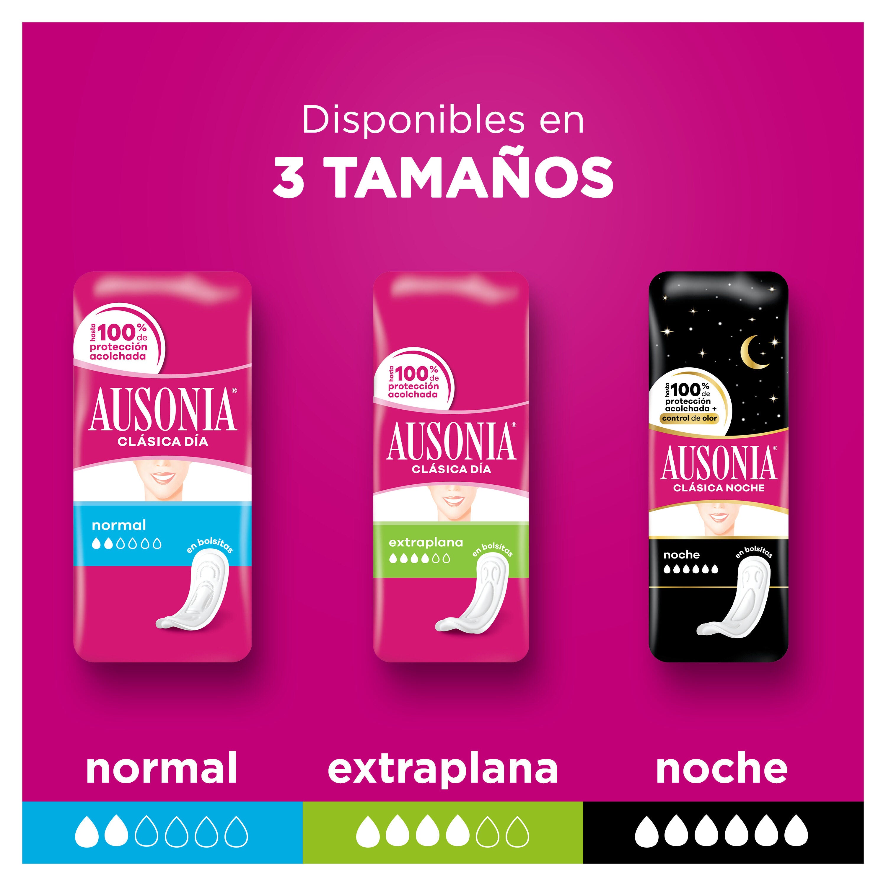 Compresas gruesa Ausonia 16u