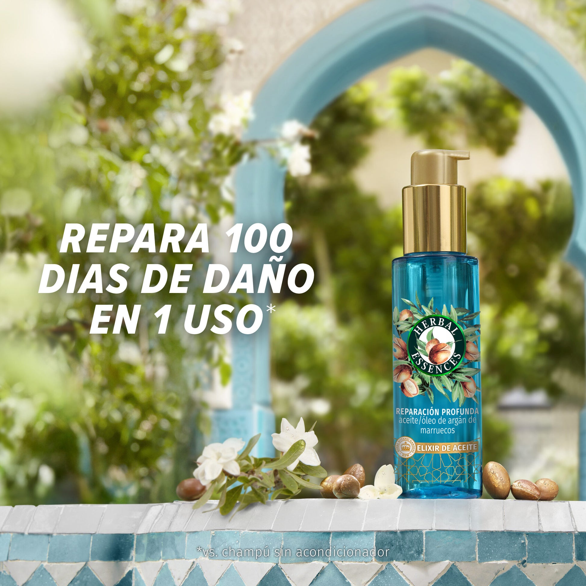 Aceite capilar argán de marruecos Herbal 95ml