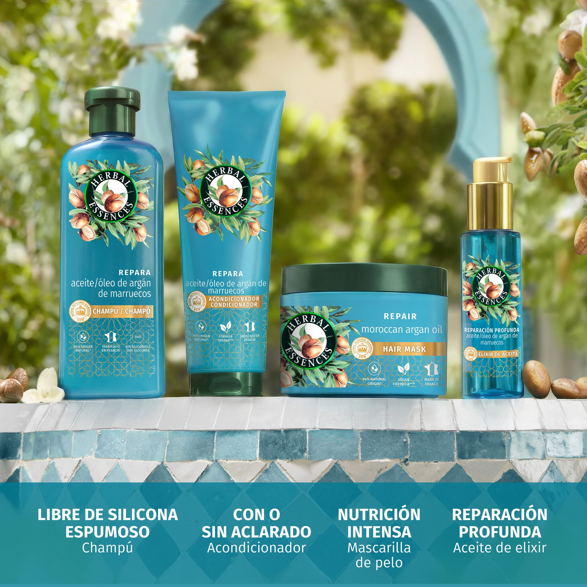 Aceite capilar argán de marruecos Herbal 95ml