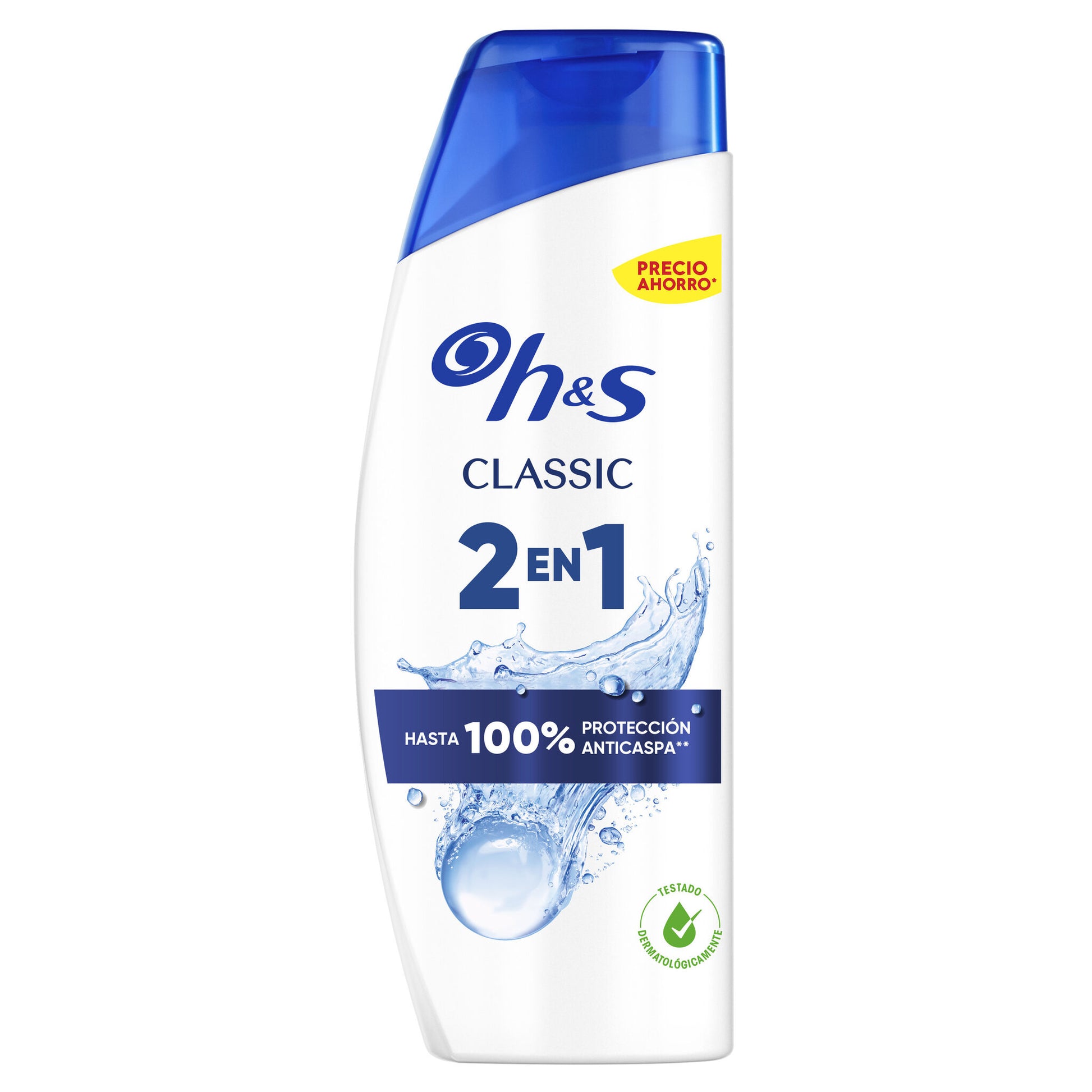 Champú anticaspa clasico 2 en 1 H&S 300+30ml