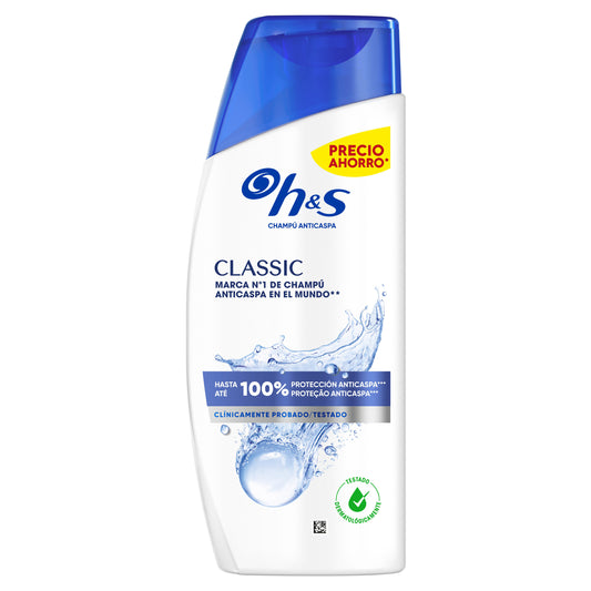 Champú anticaspa clasico H&S 300+30ml La Despensa