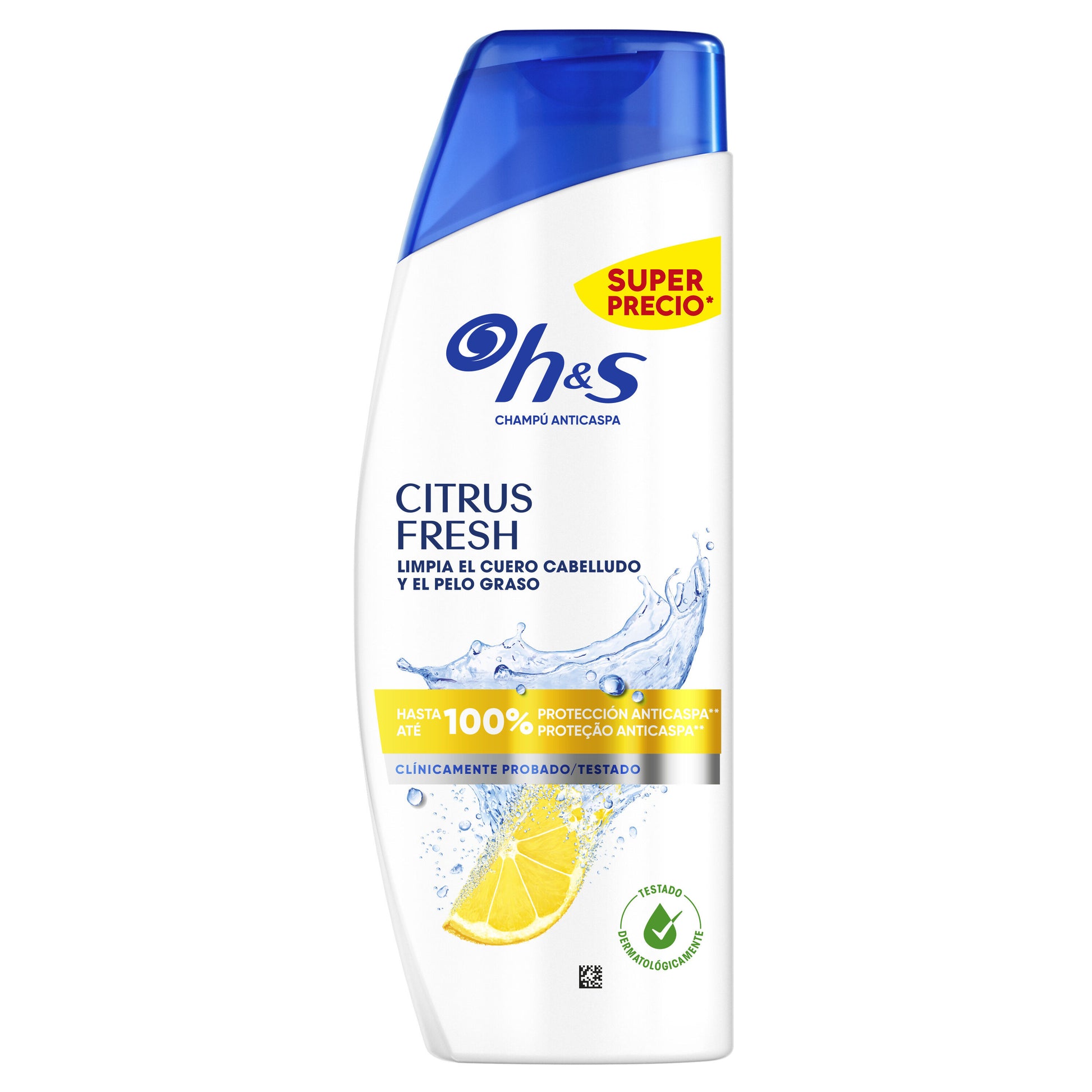 Champú anticaspa citrus fresh H&S 300+30ml