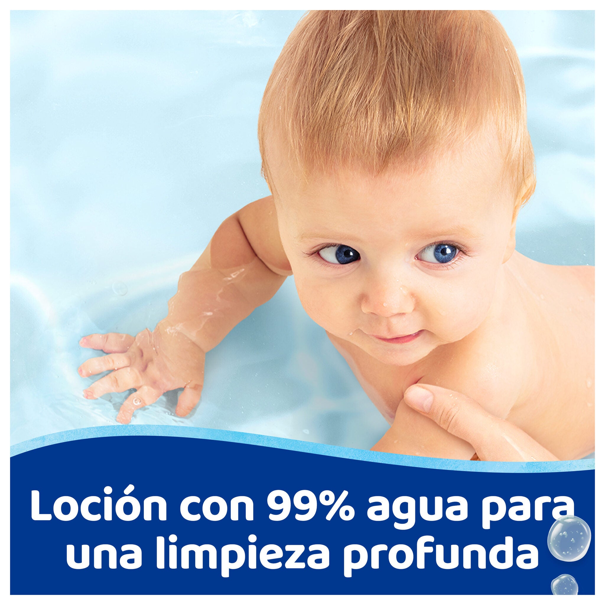 Toallita húmeda total care aqua Dodot 240u