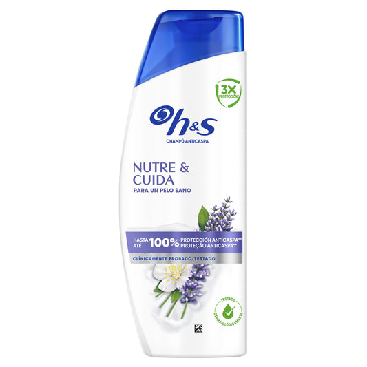 Champú anticaspa nutre/cuida H&S 330ml La Despensa