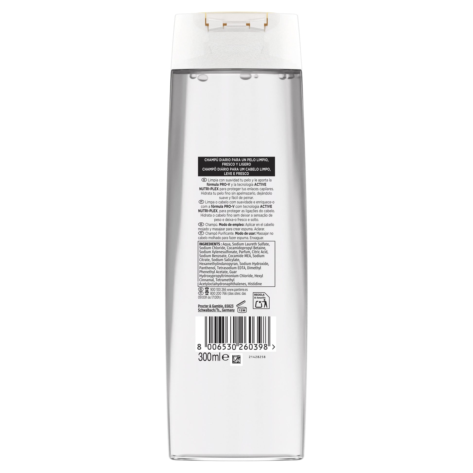 Champú purificante Pantene 325ml