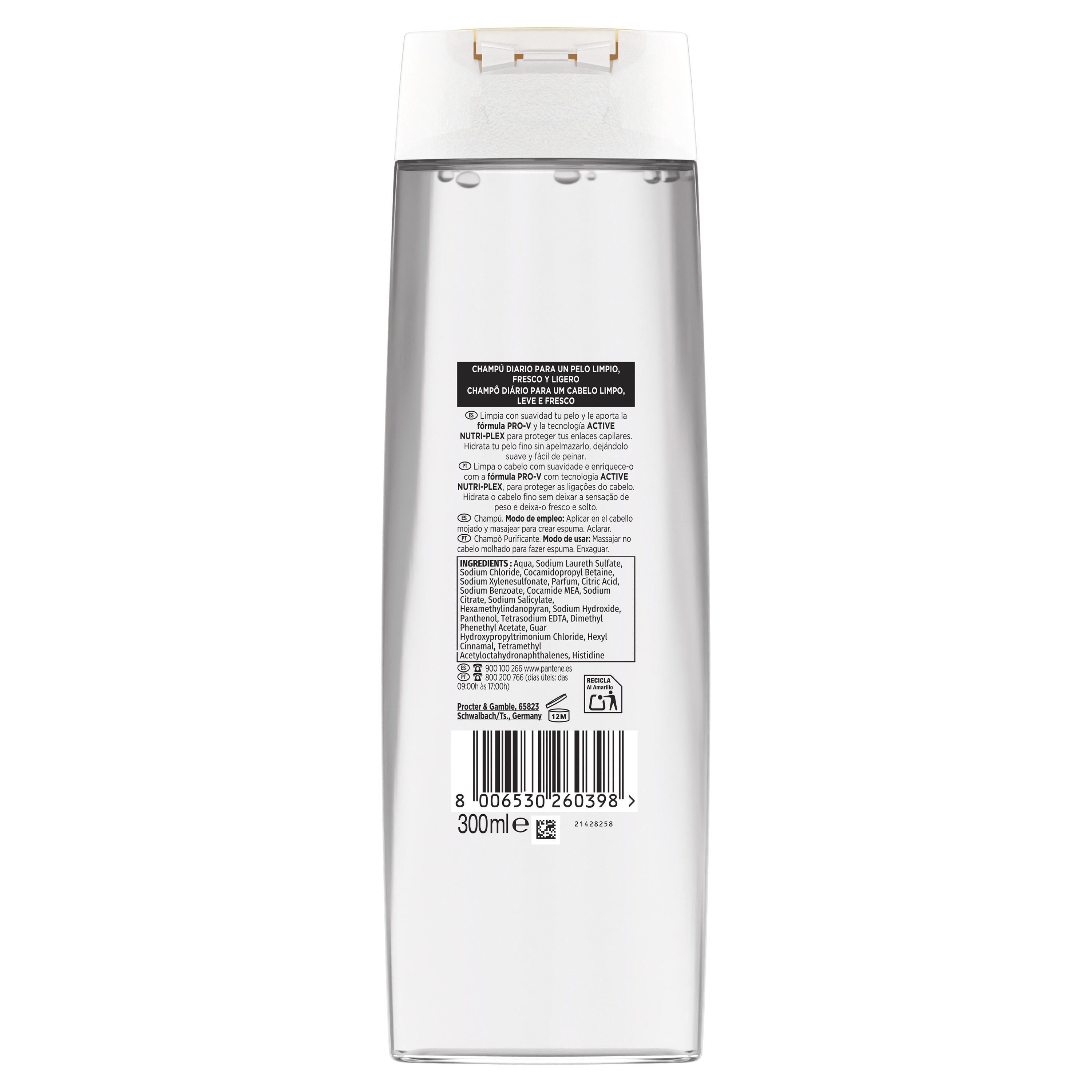 Champú purificante Pantene 325ml