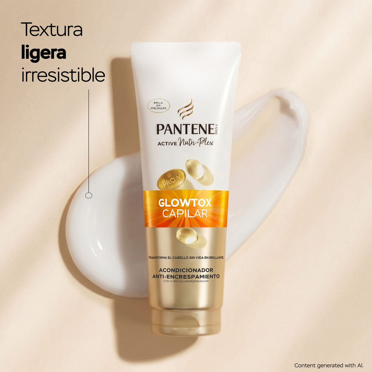 Acondicionador glowtox Pantene 275ml