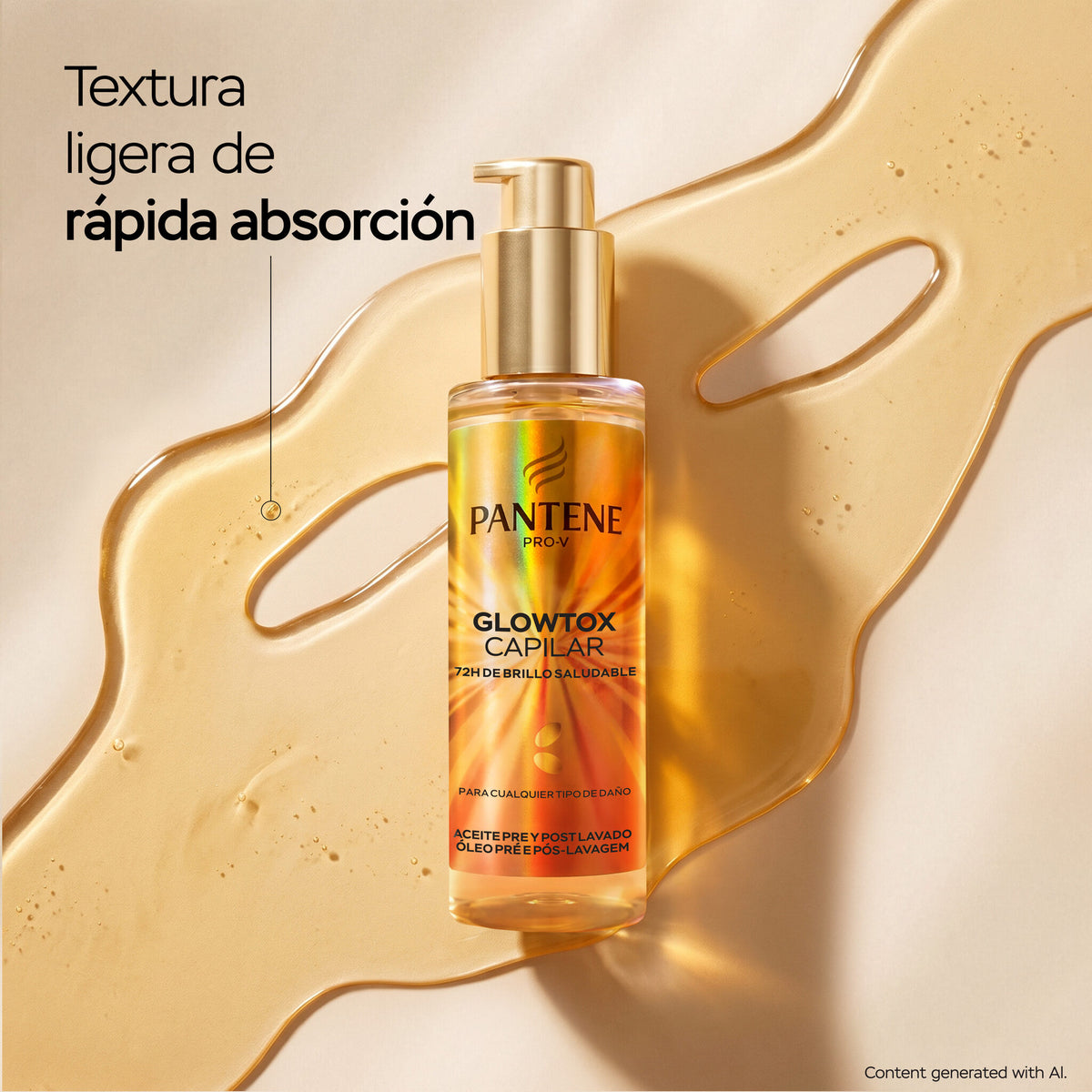 Serum hair glowtox Pantene 100ml