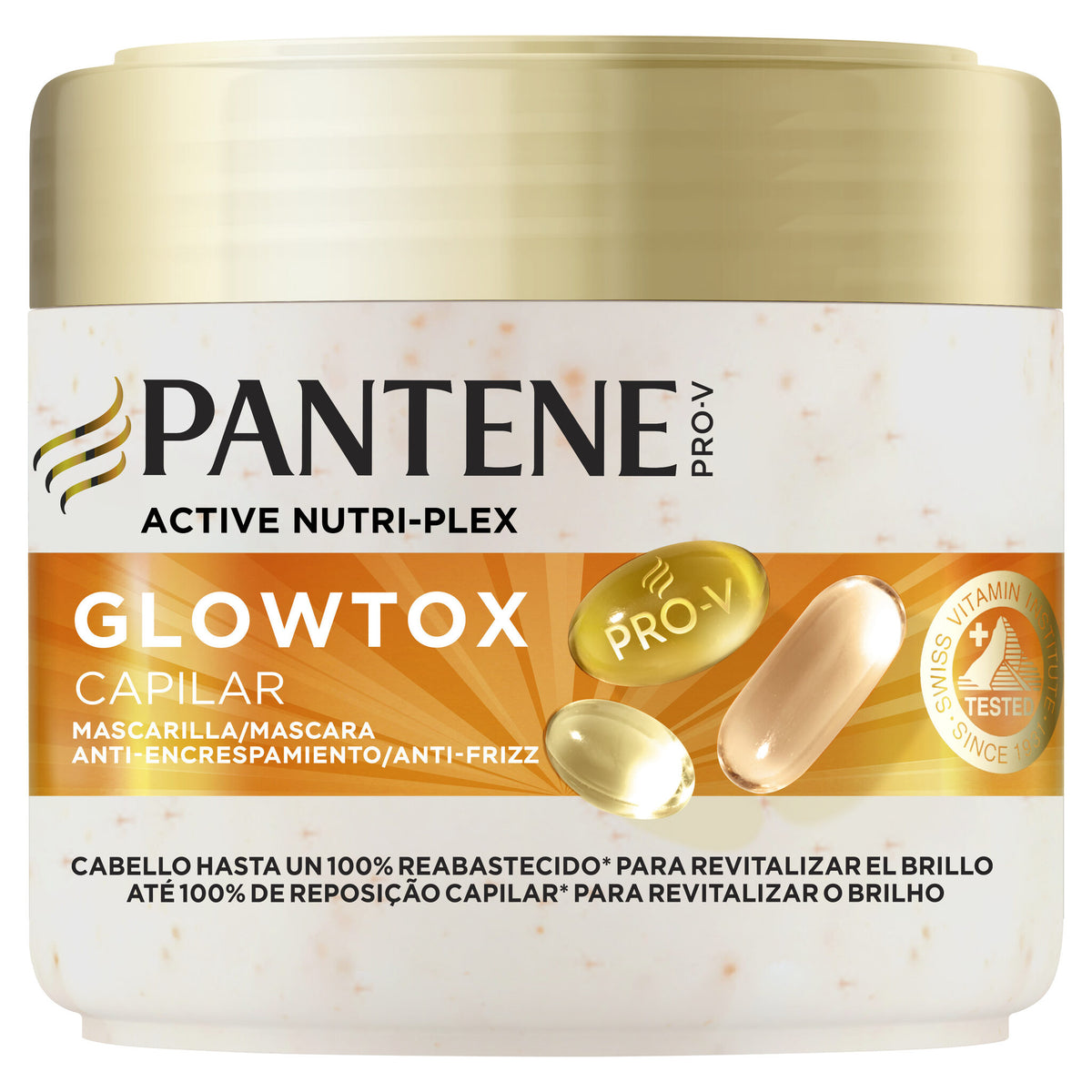 Mascarilla glowtox Pantene  300ml