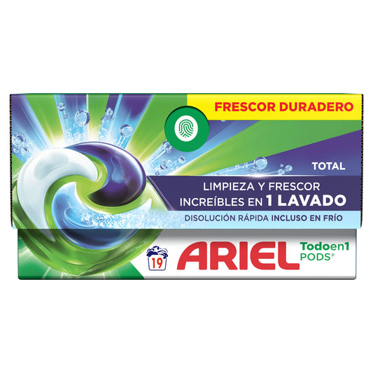 Detergente cápsulas pods Ariel 19d La Despensa