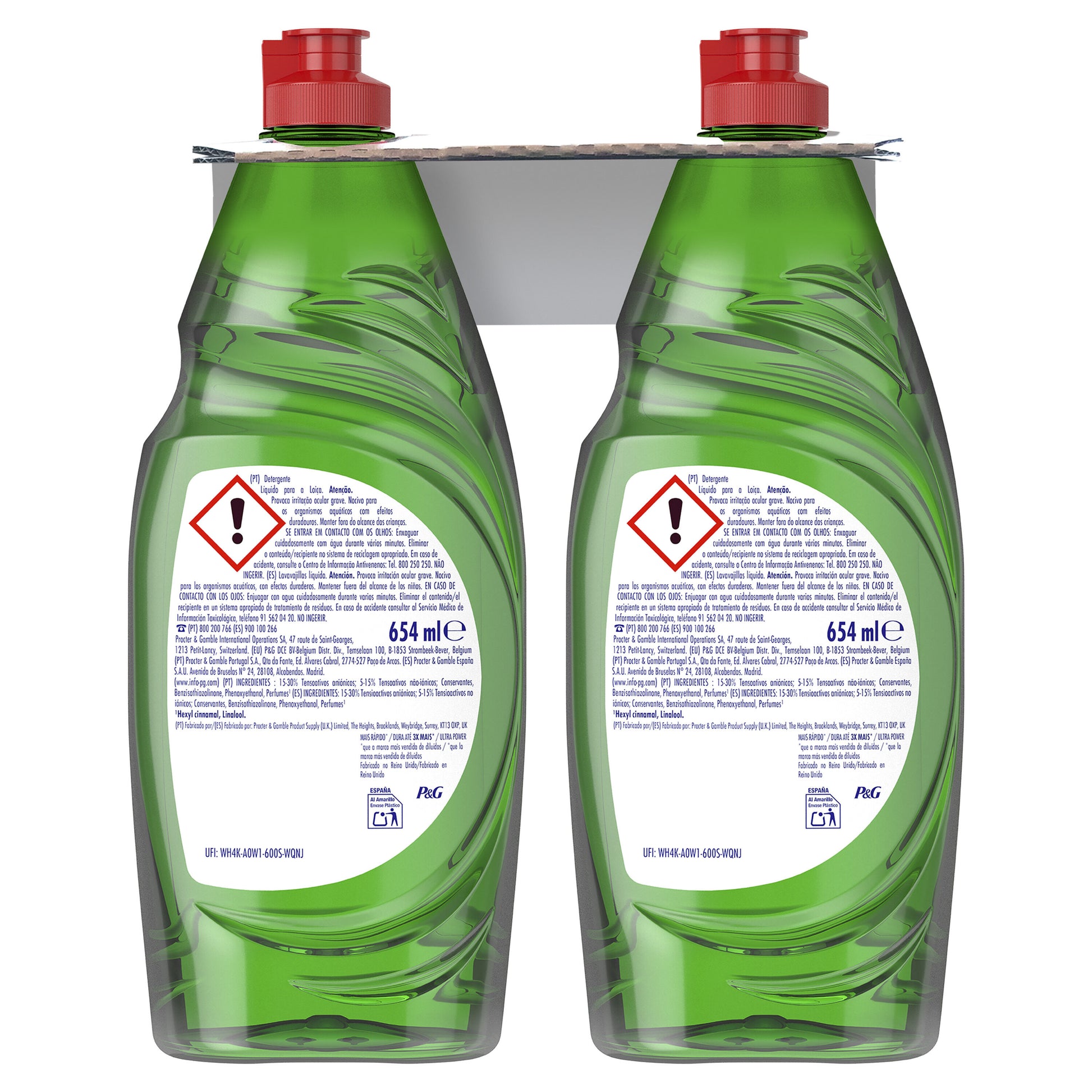 Lavajillas a mano ultra poder Fairy p2 650ml