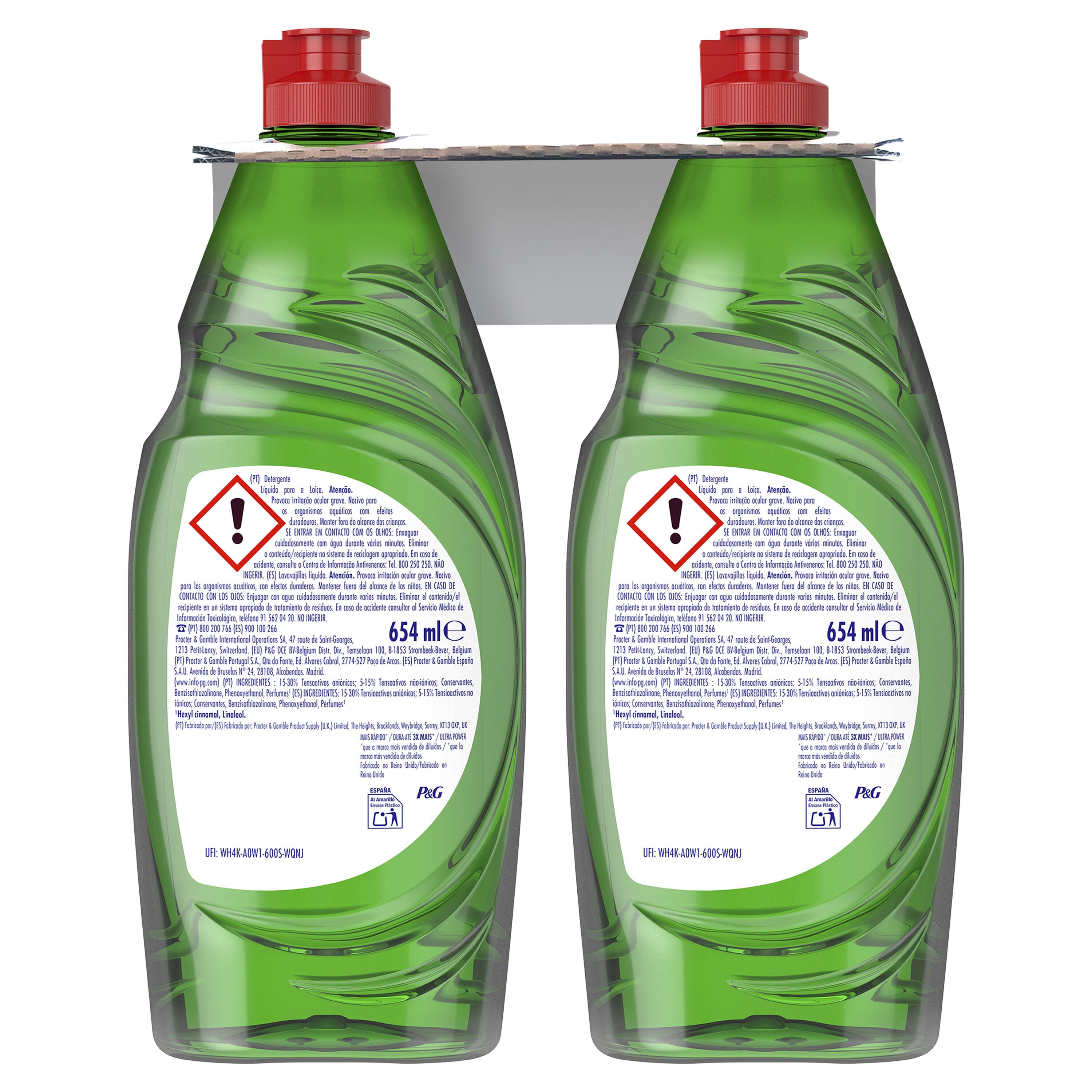 Lavajillas a mano ultra poder Fairy p2 650ml