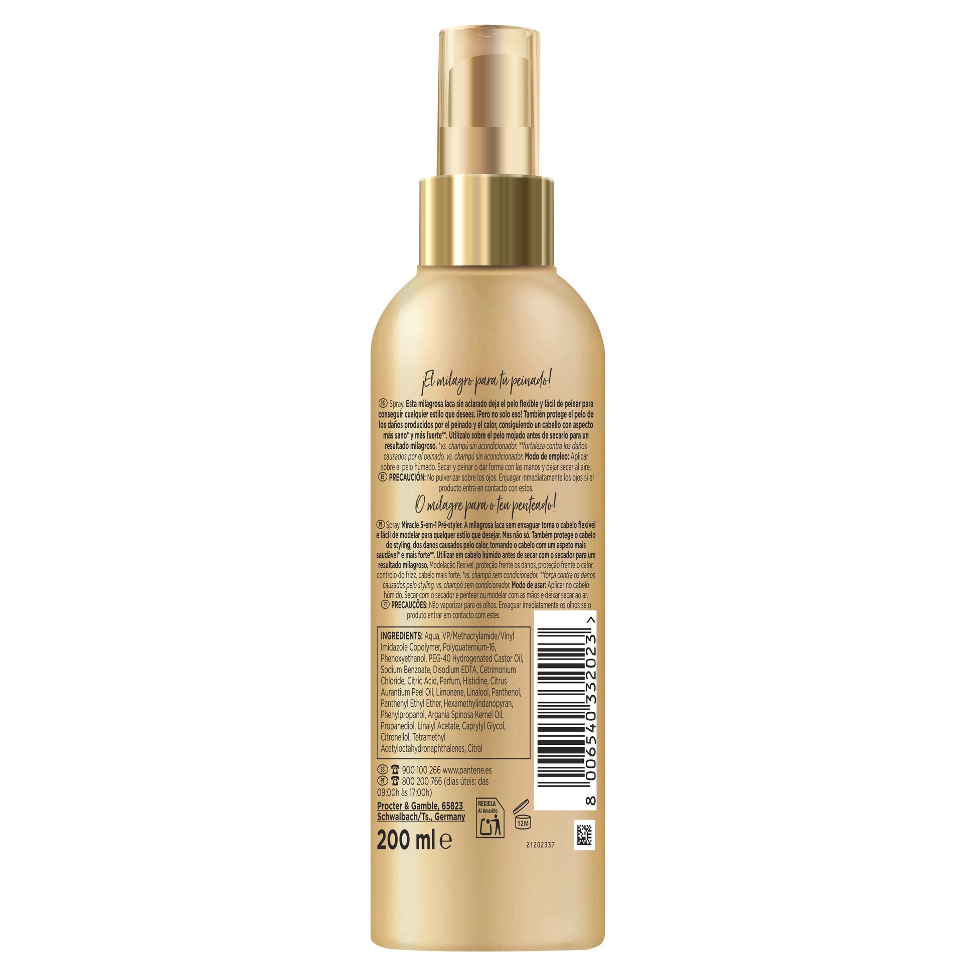 Spray proteccion Pantene 200ml