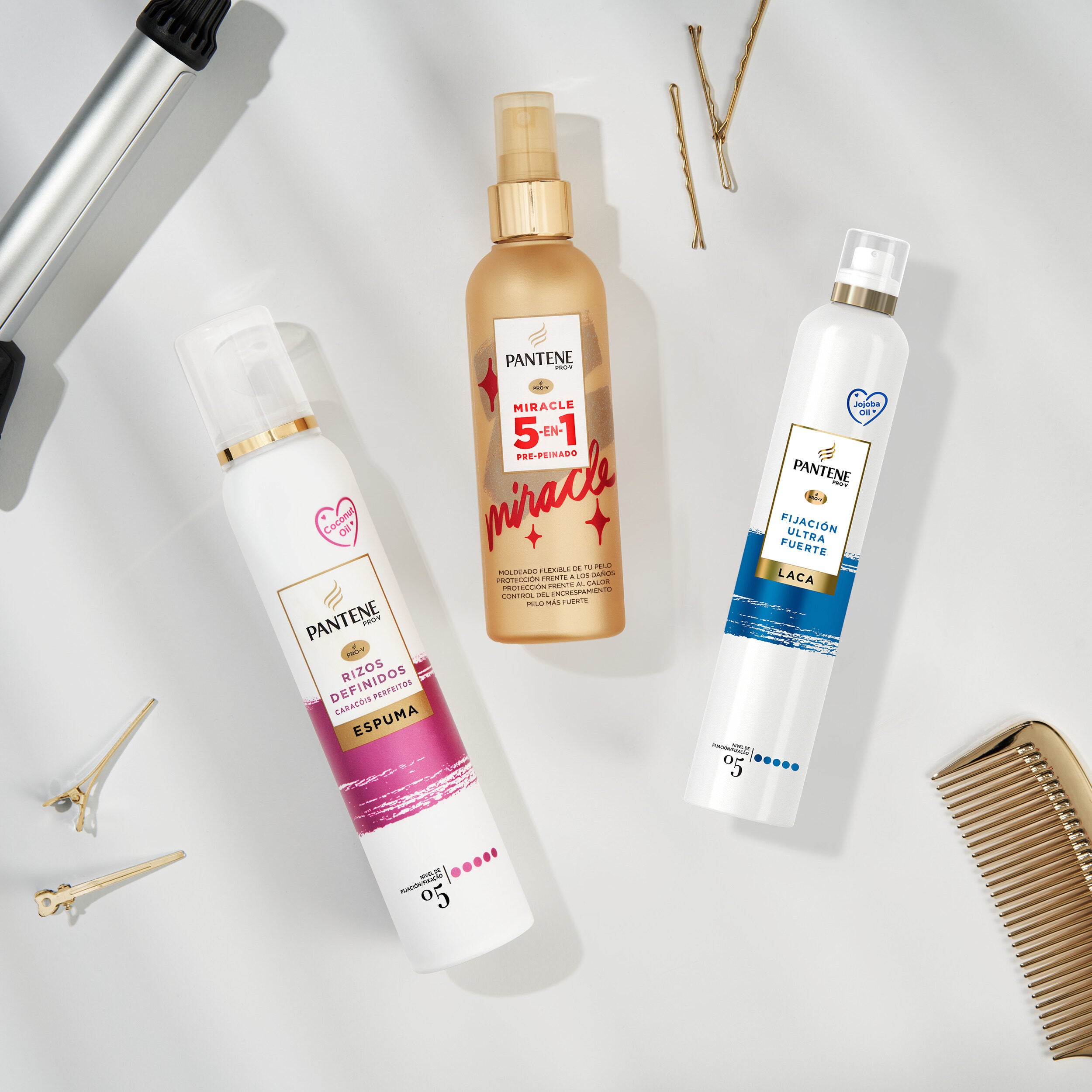 Laca pelo extra fuerte Pantene 370ml
