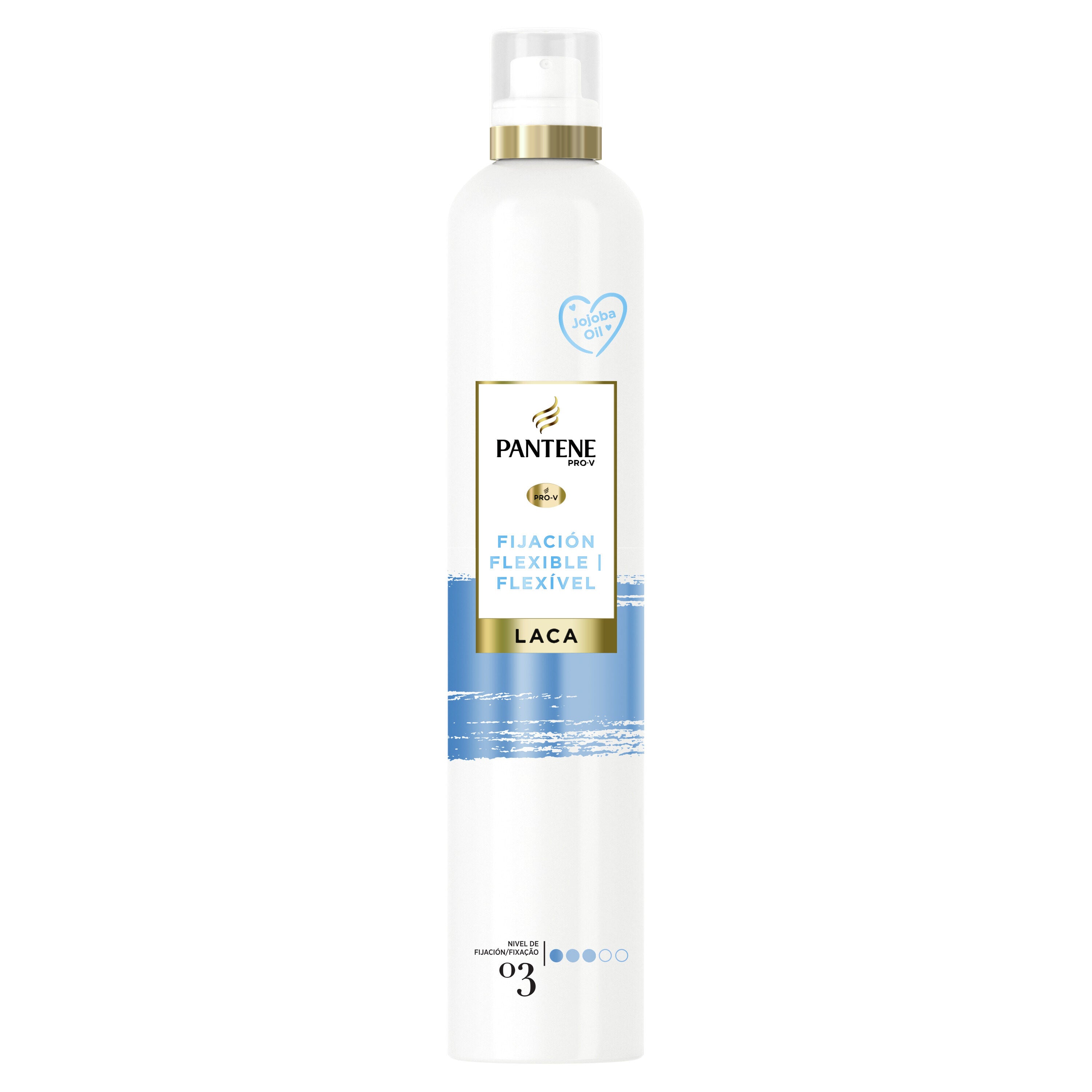 Laca pelo fijacion flexible Pantene 370ml