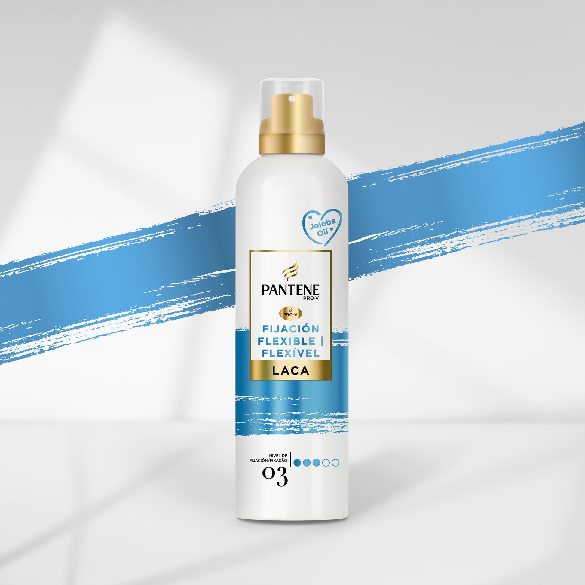 Laca pelo fijacion flexible Pantene 370ml