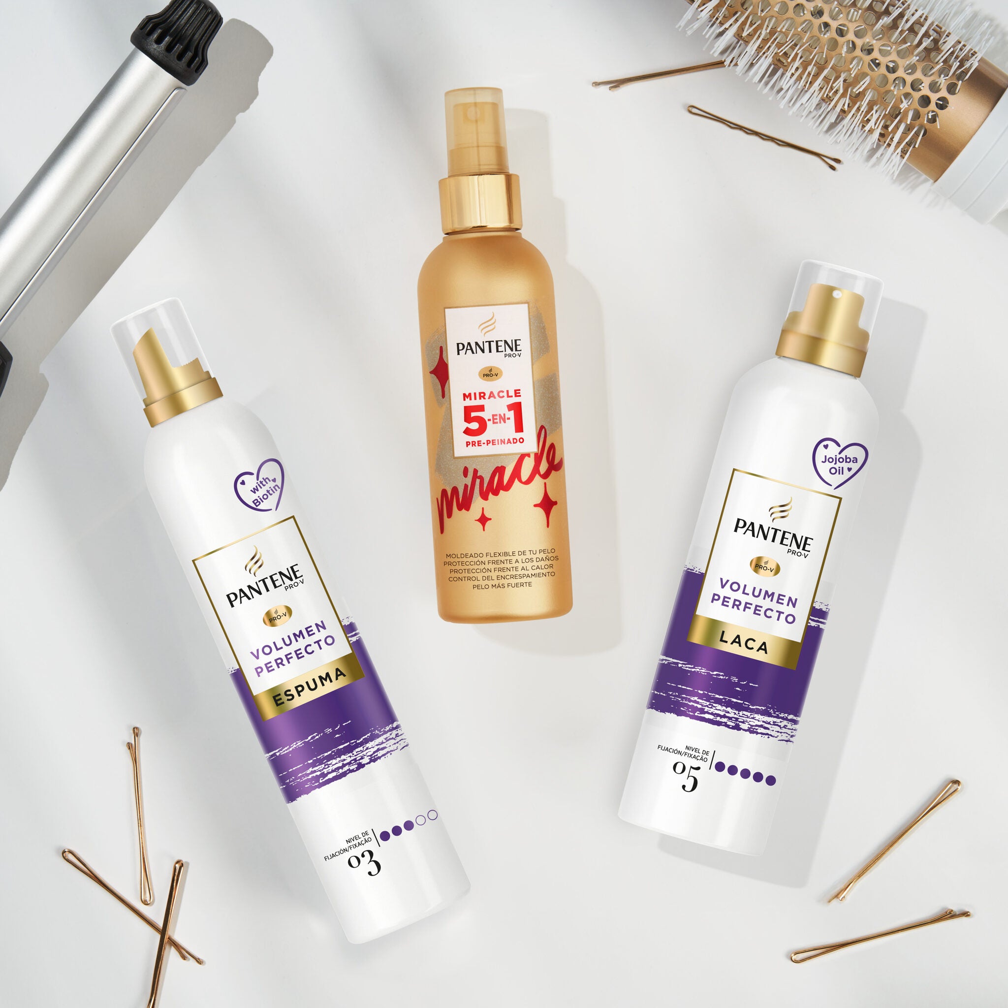Espuma pelo volumen perfecto Pantene 300ml
