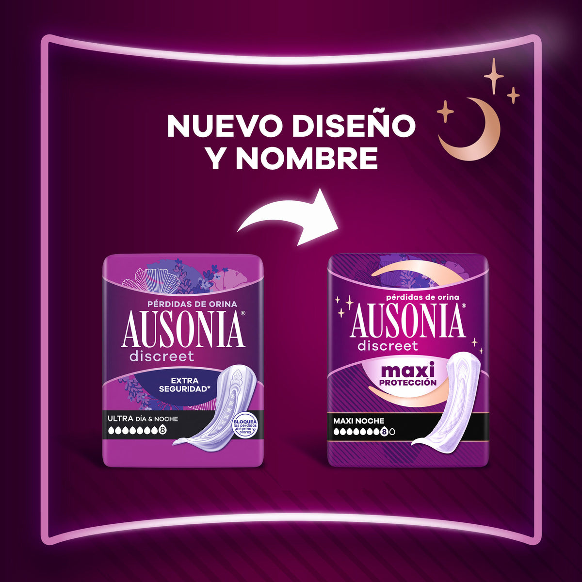 Compresas incontinencia maxi noche Ausonia 12u