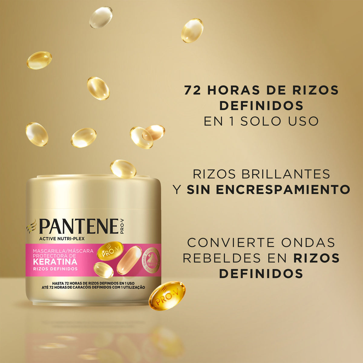Mascarilla rizos Pantene 300ml