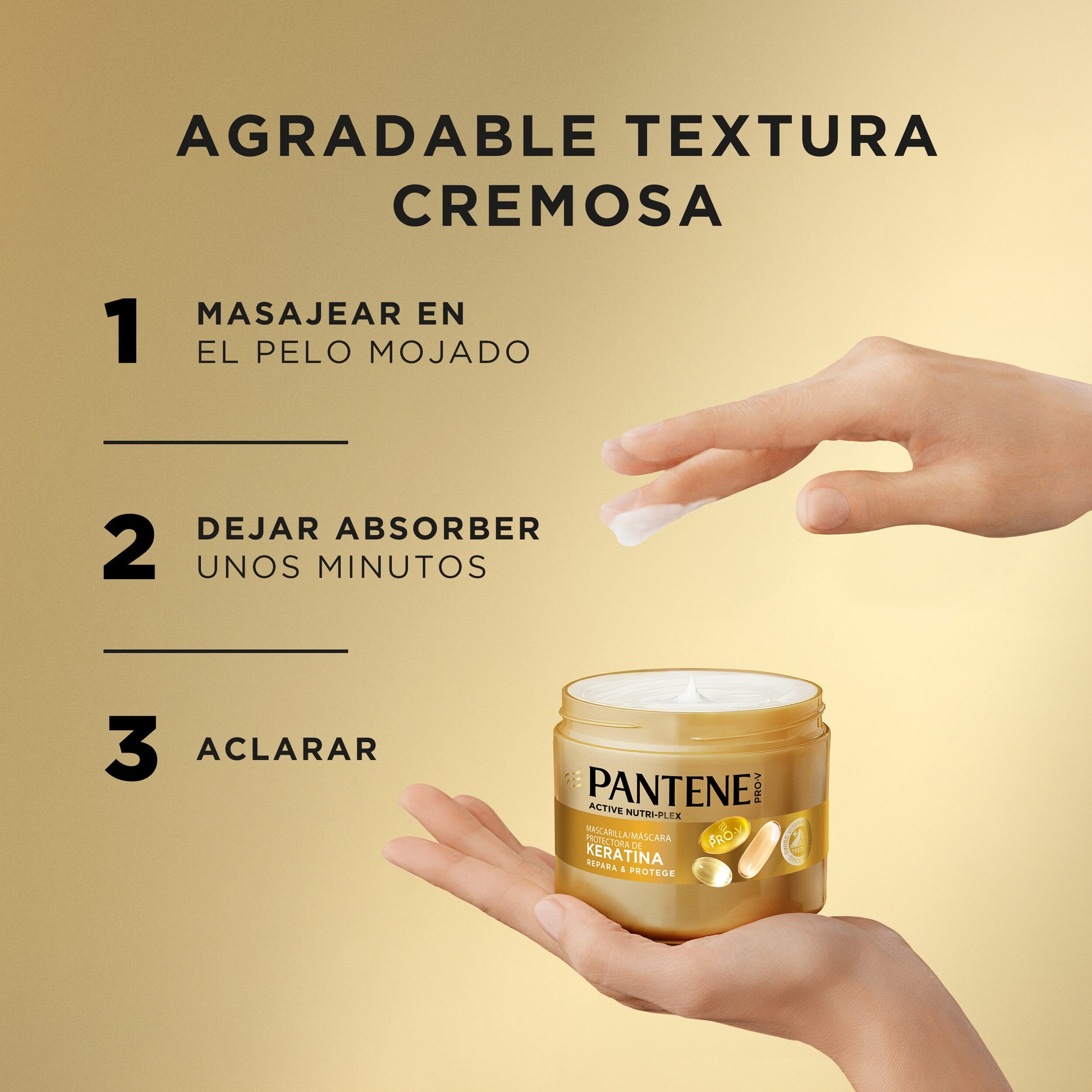 Mascarilla reparadora repara/protege Pantene 300ml