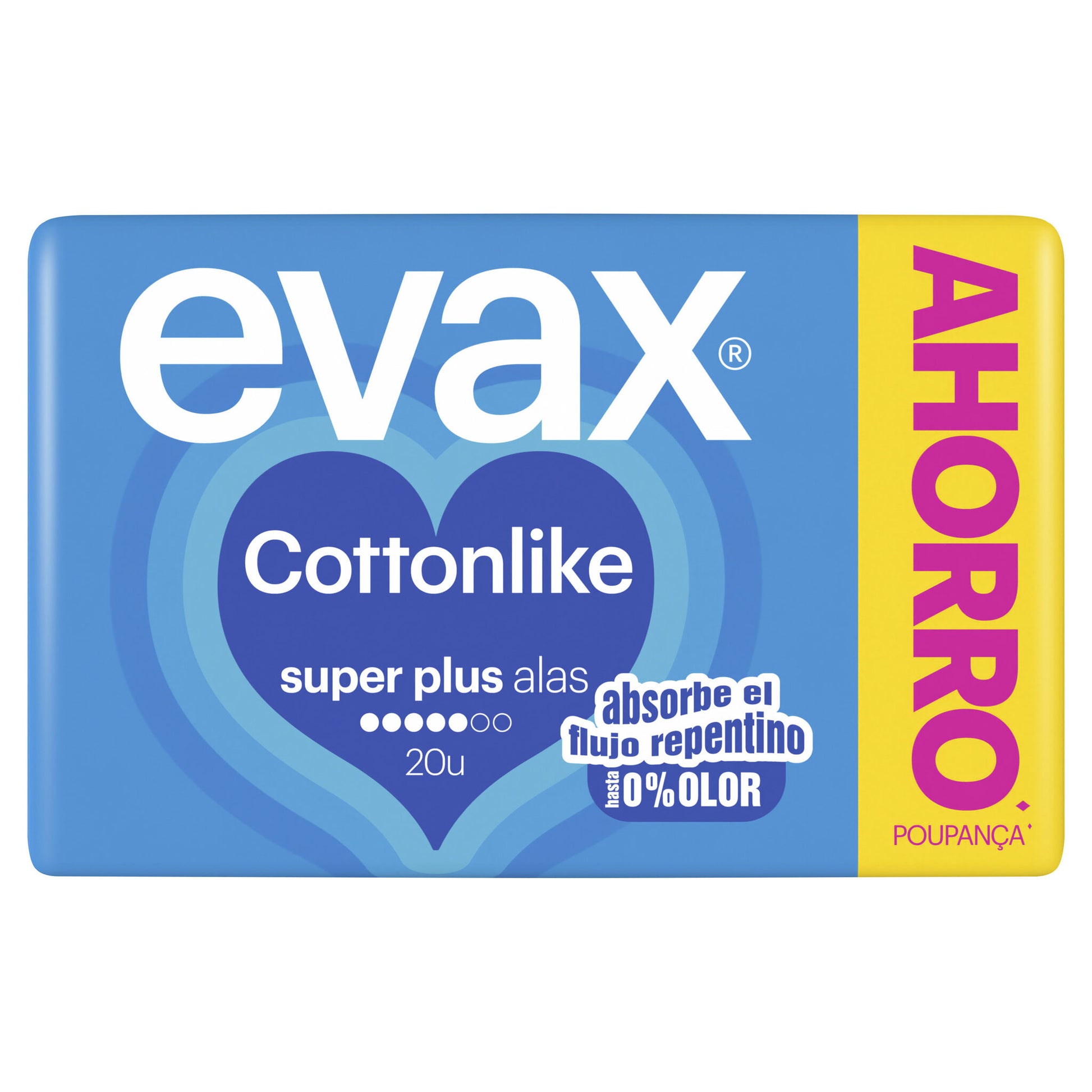 Compresa cottonlike alas super plus Evax 20u