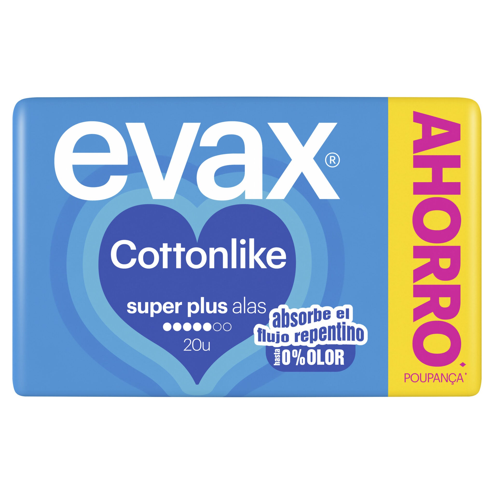 Compresa cottonlike alas super plus Evax 20u