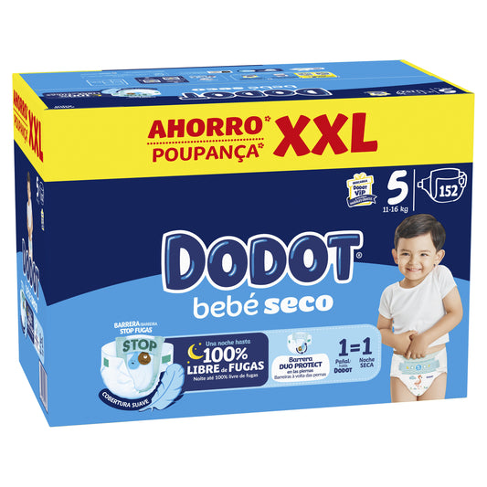 Pañales ahorro xxl Dodot 152u La Despensa
