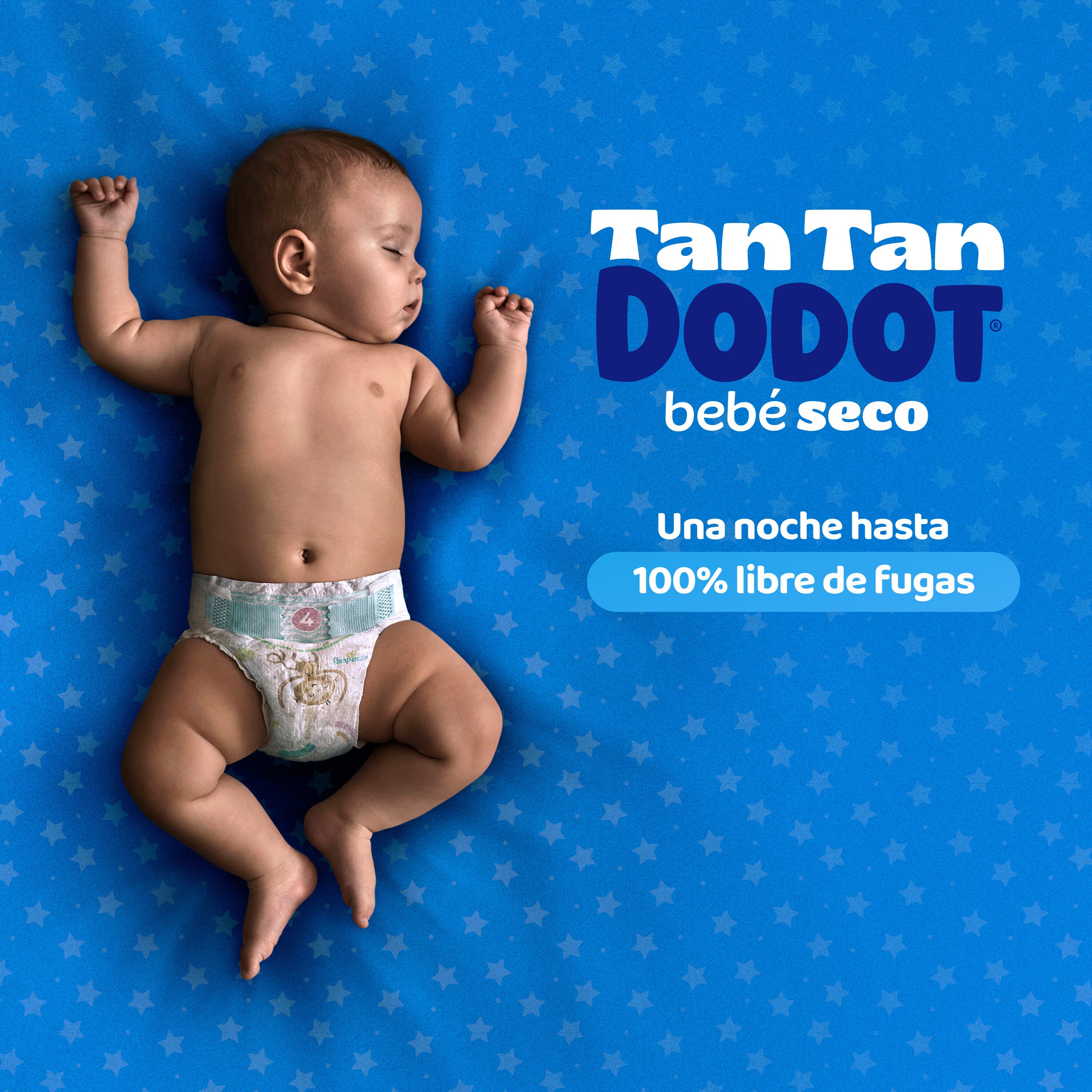 Pañal bebé seco t4 9-14kg Dodot 78u
