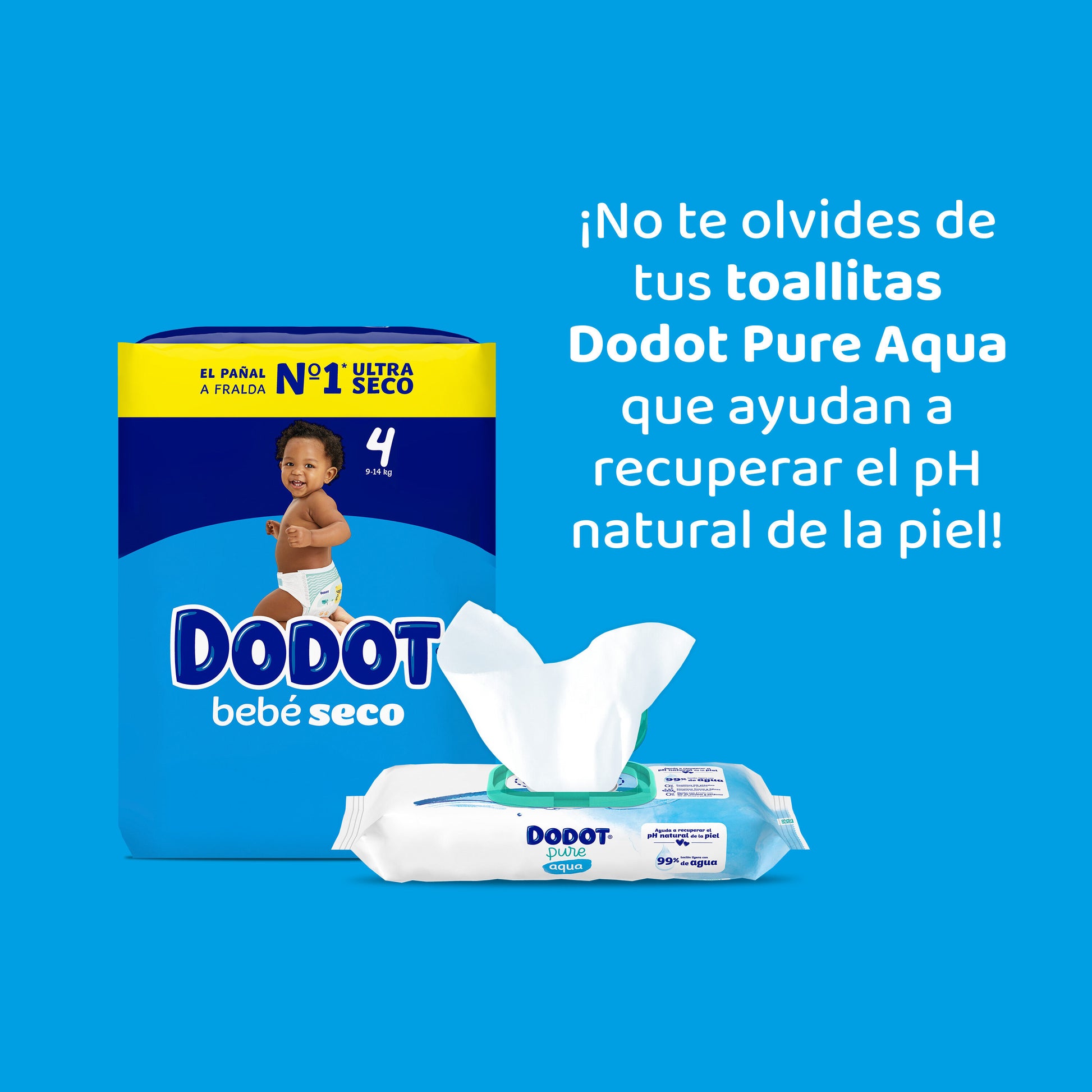 Pañal bebé seco t5 11-16kg Dodot 72u